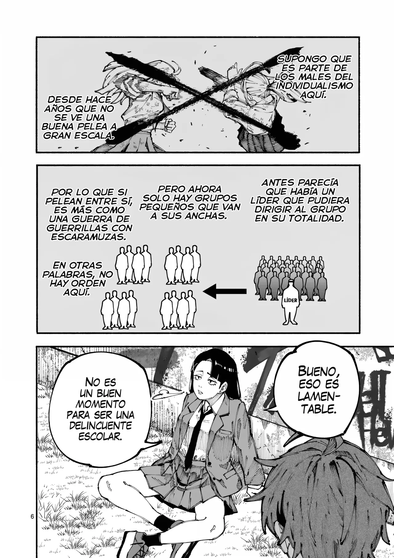 BLUE URSUS Capitulo 1: Seina Amaki página 8