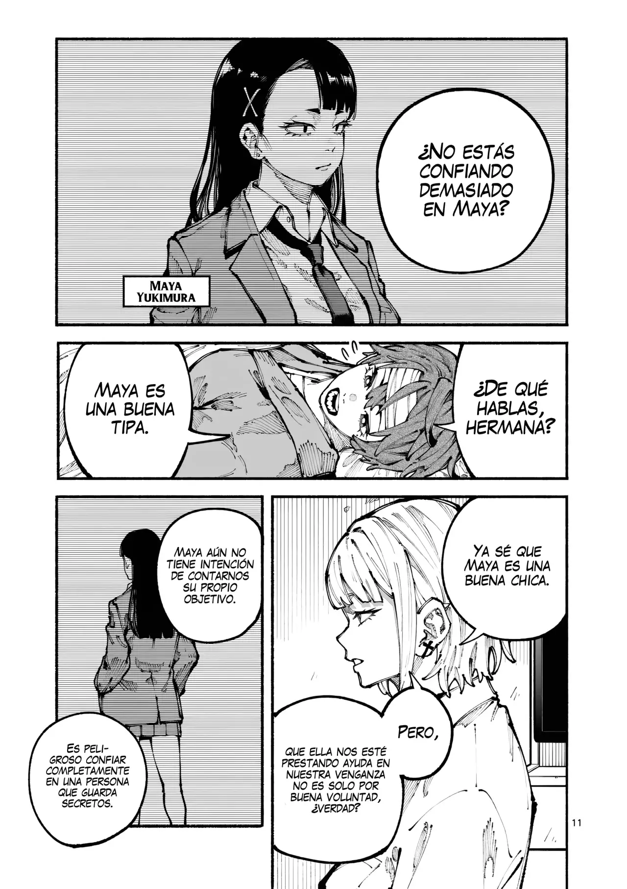 BLUE URSUS Capitulo 10: La estudiante transferida página 14