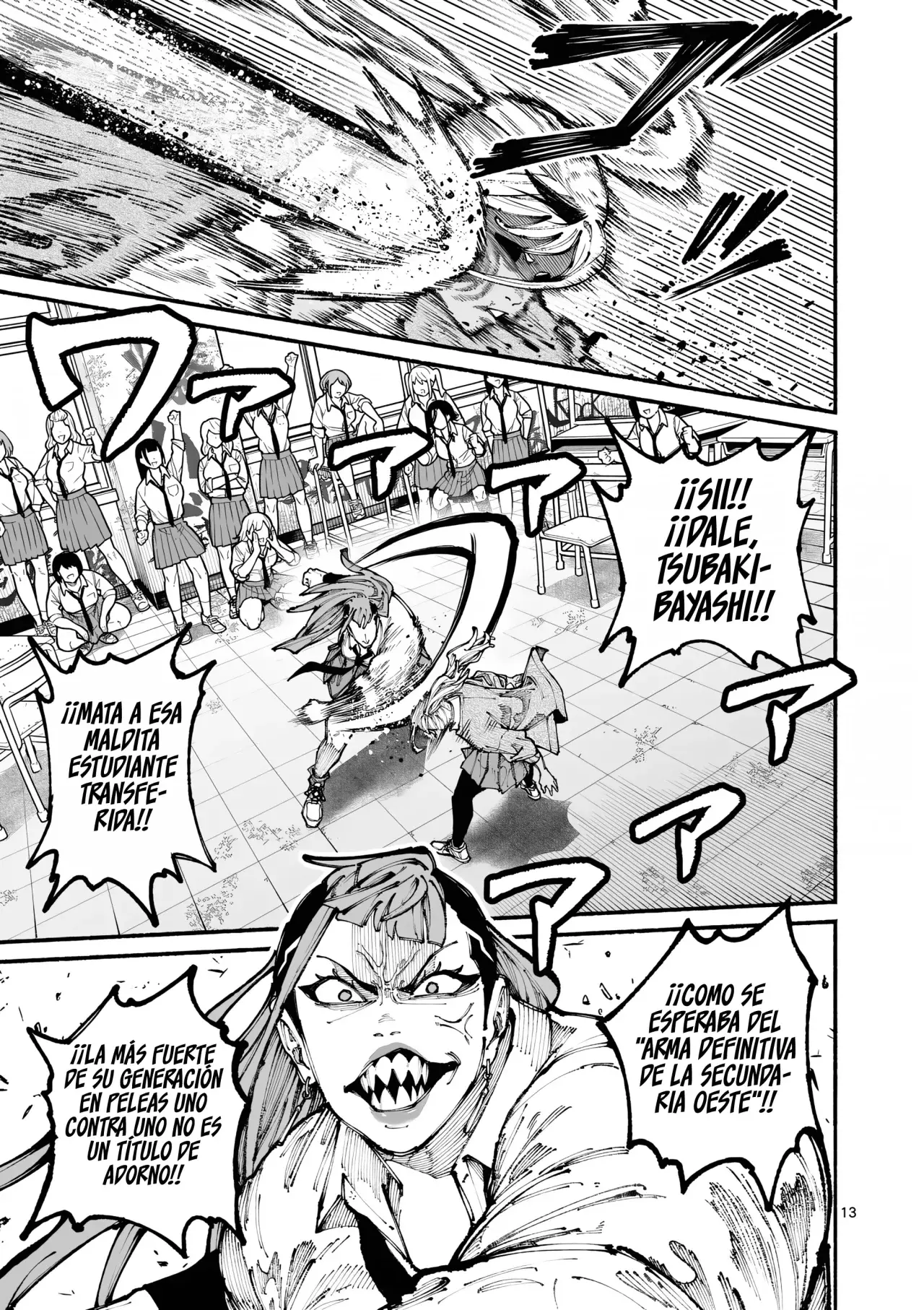 BLUE URSUS Capitulo 10: La estudiante transferida página 16