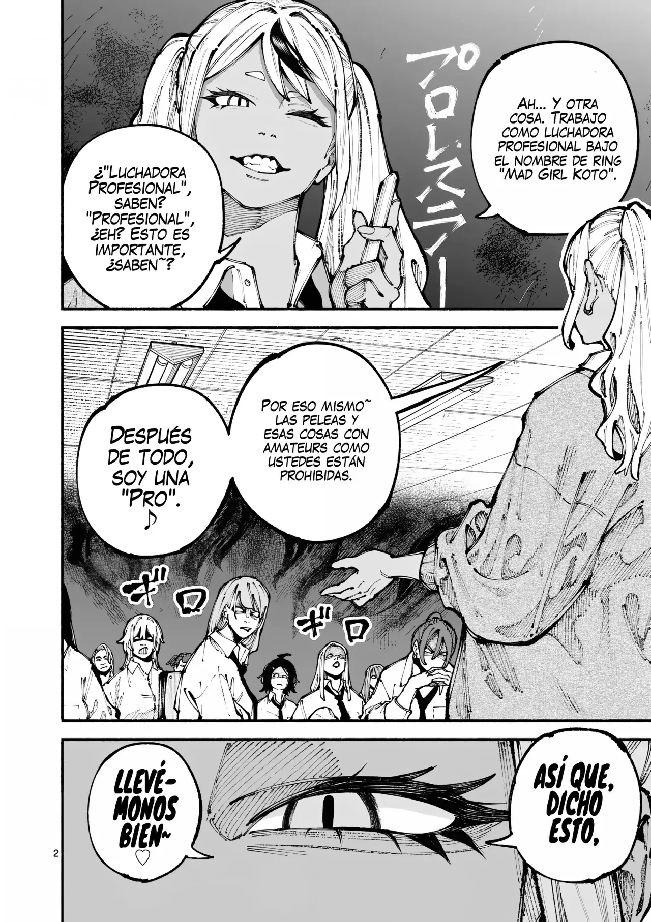 BLUE URSUS Capitulo 10: La estudiante transferida página 5