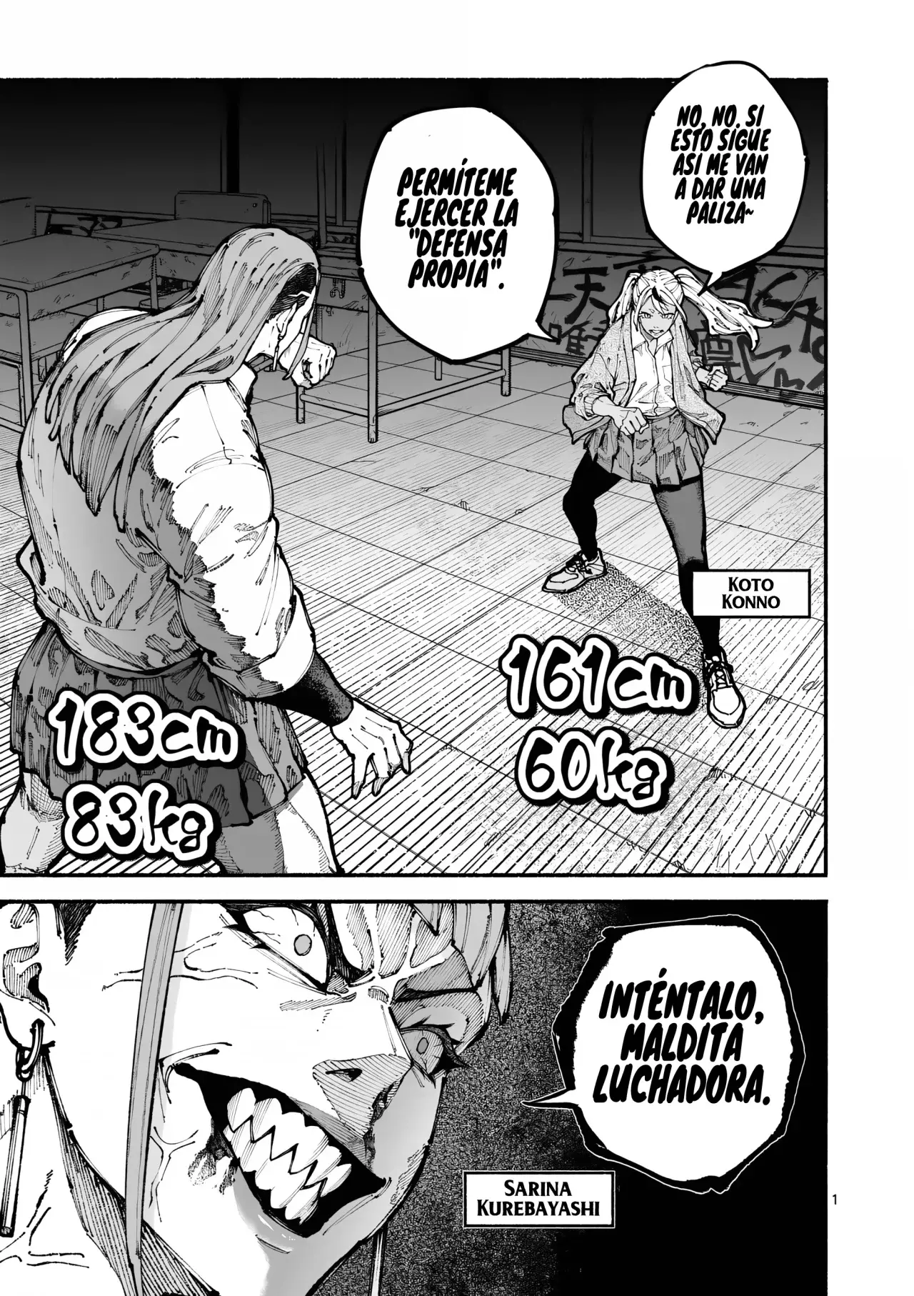 BLUE URSUS Capitulo 11: K.O. Anunciado página 4