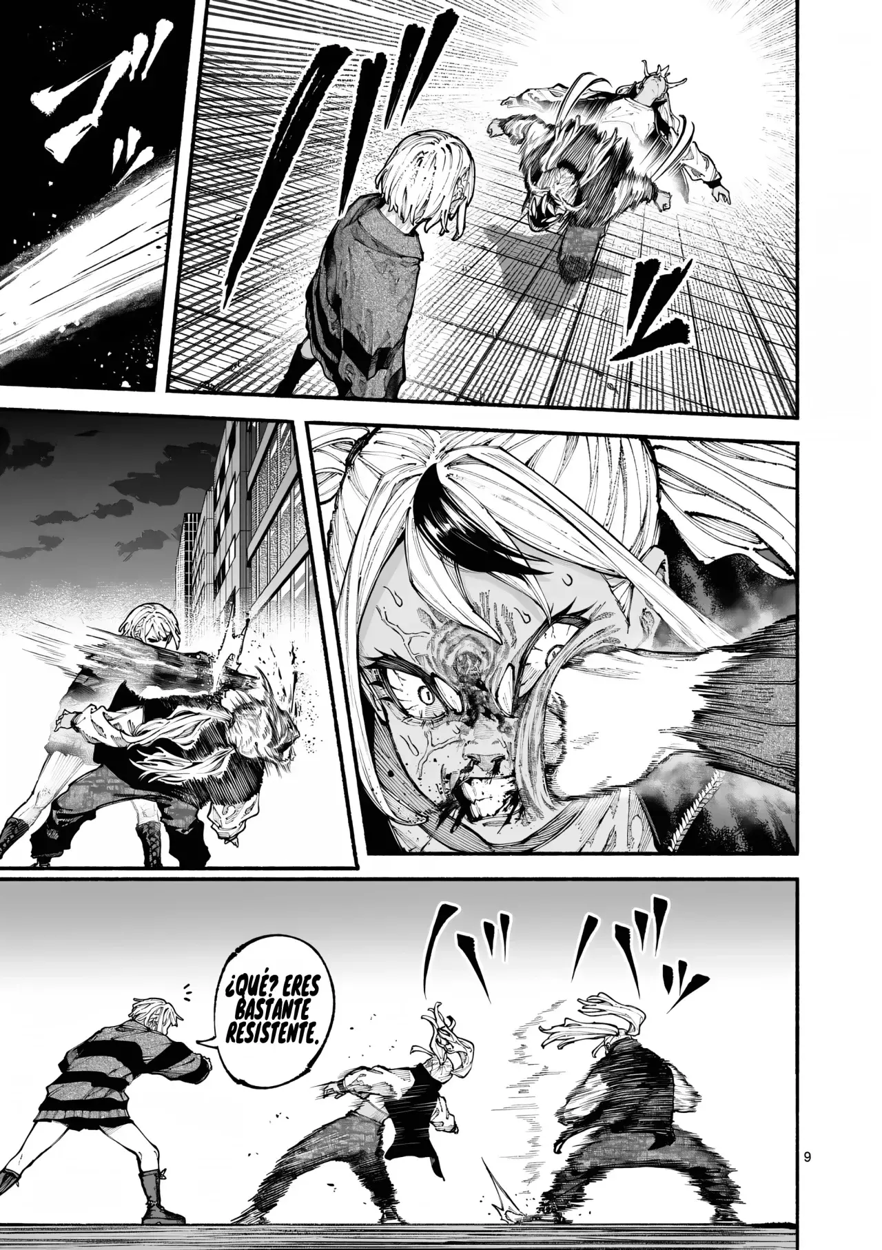 BLUE URSUS Capitulo 13: En el edificio abandonado página 12