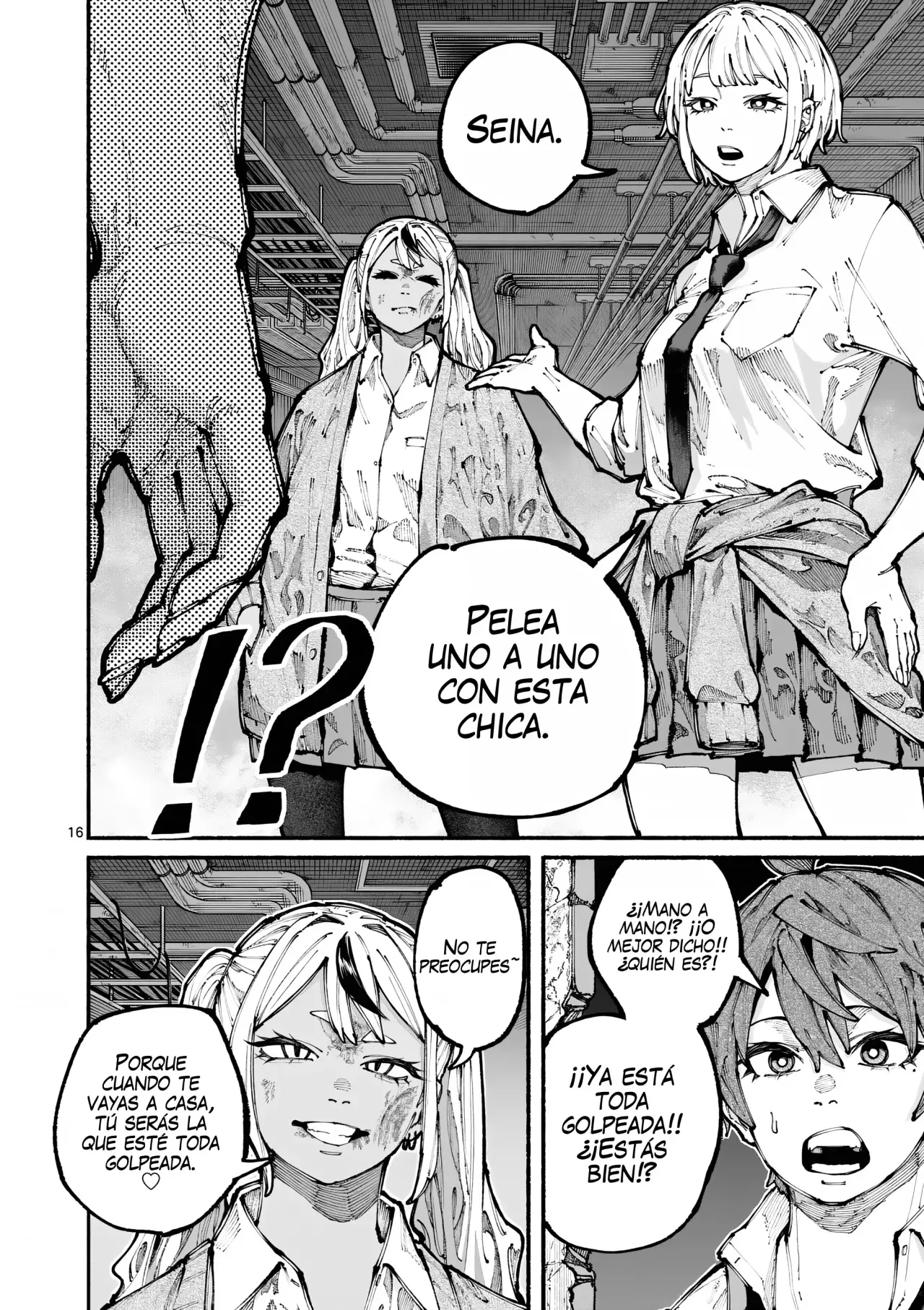 BLUE URSUS Capitulo 13: En el edificio abandonado página 19
