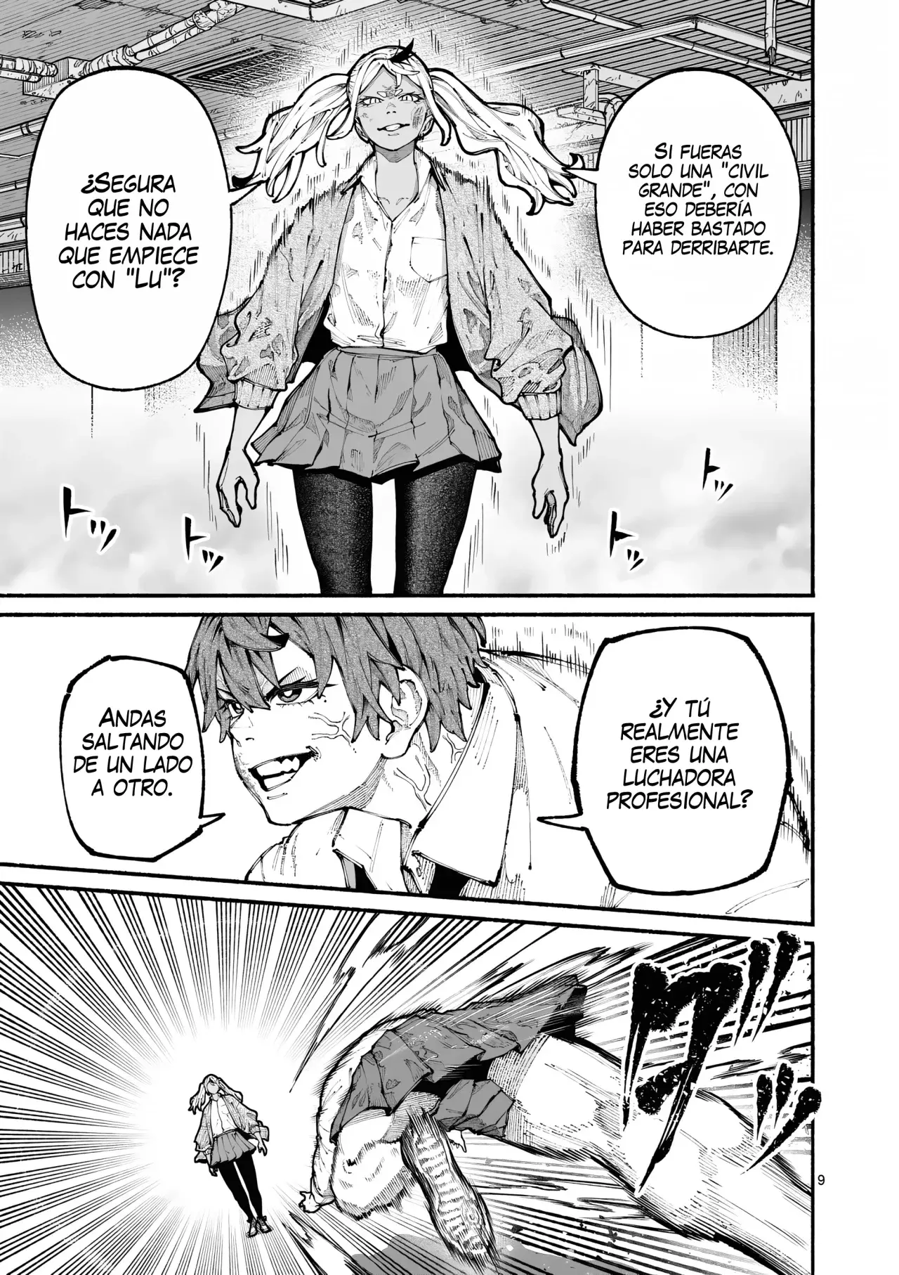 BLUE URSUS Capitulo 14: Seina vs Koto página 12