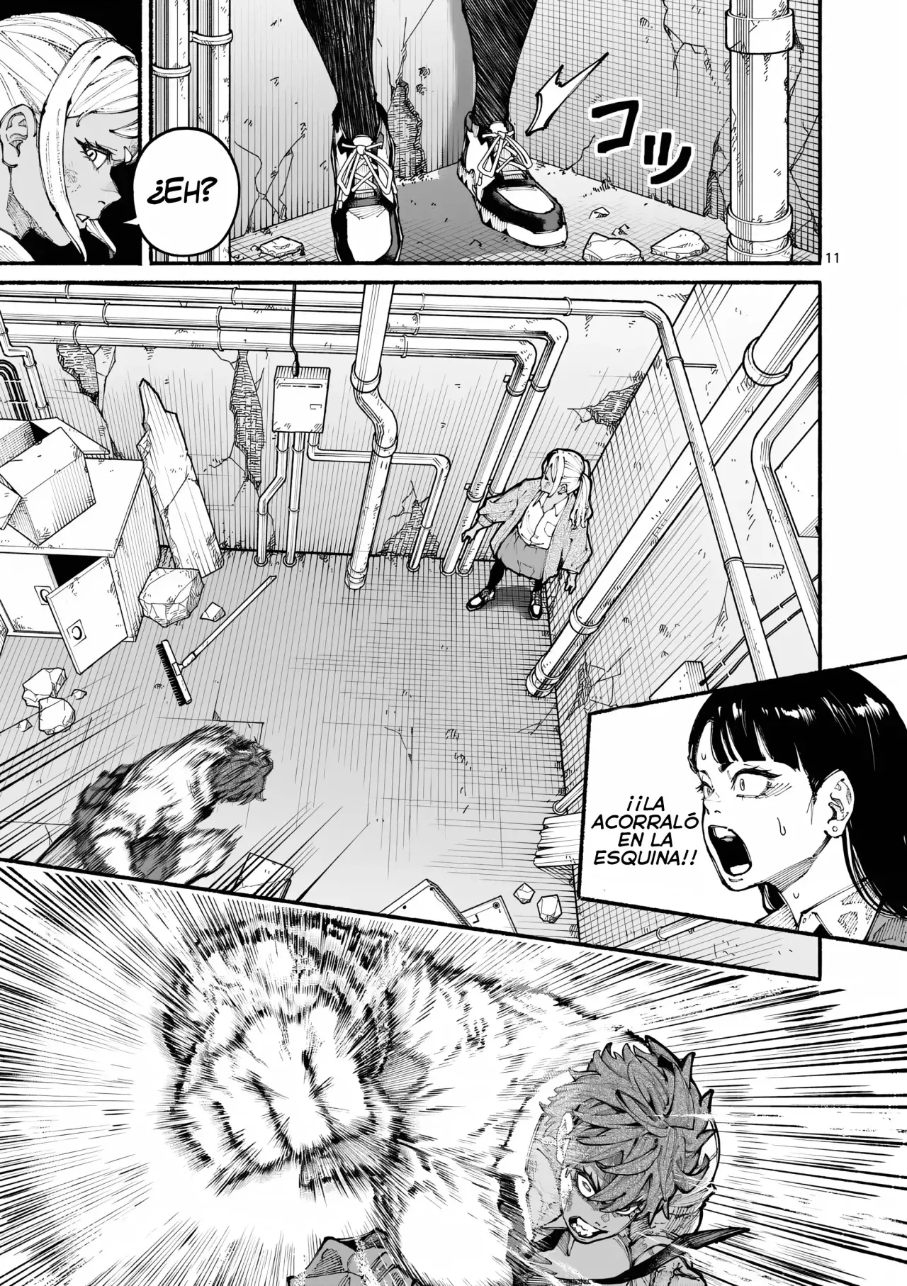 BLUE URSUS Capitulo 14: Seina vs Koto página 14