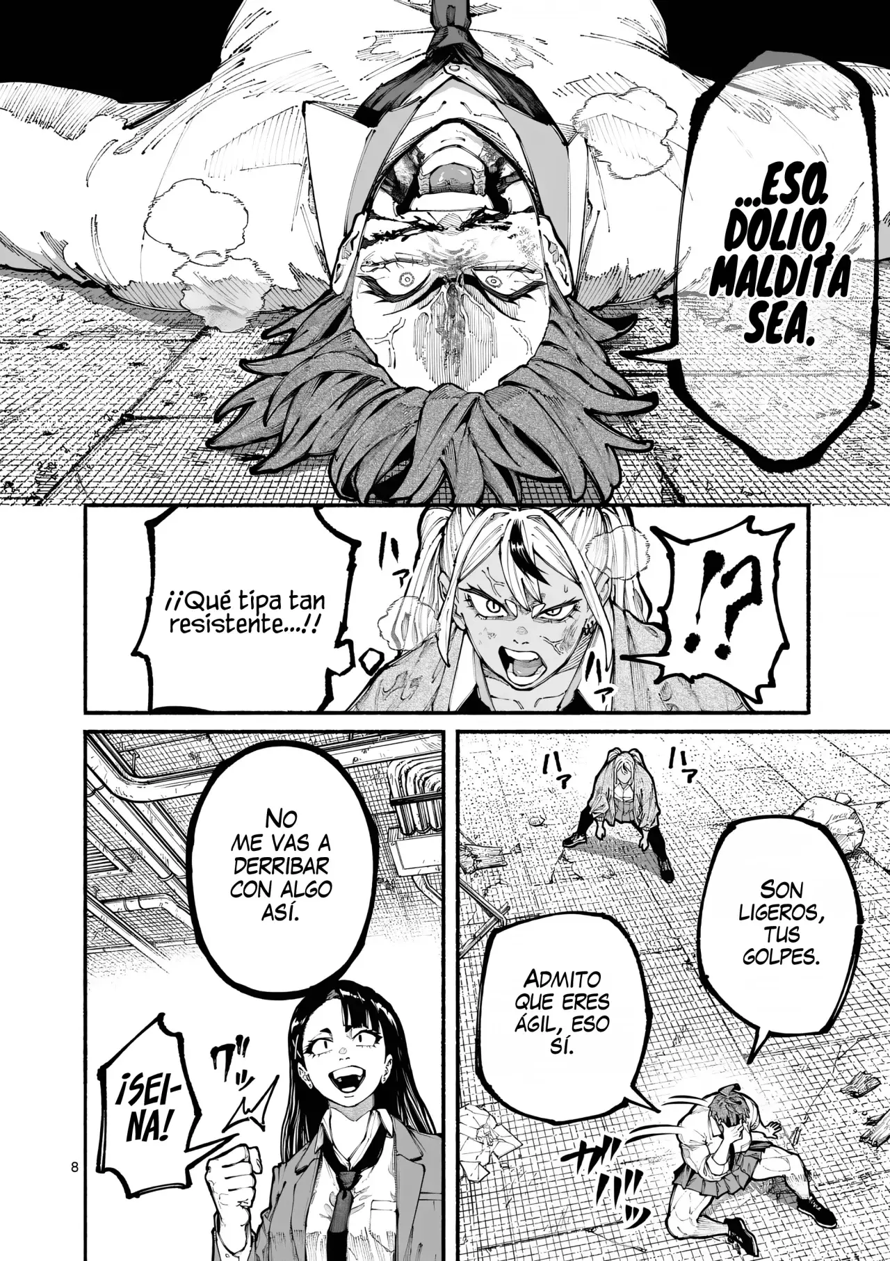 BLUE URSUS Capitulo 15: La intrusa página 11