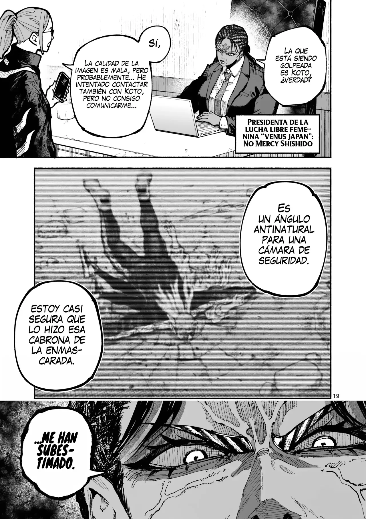 BLUE URSUS Capitulo 16: Después de una violencia abrumadora página 22