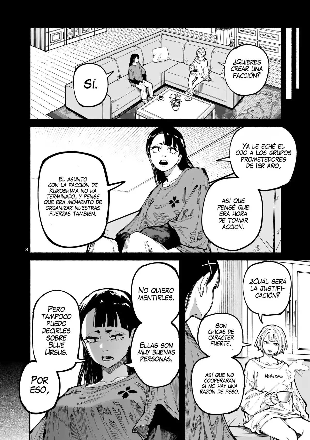 BLUE URSUS Capitulo 17: Hell's gate página 11