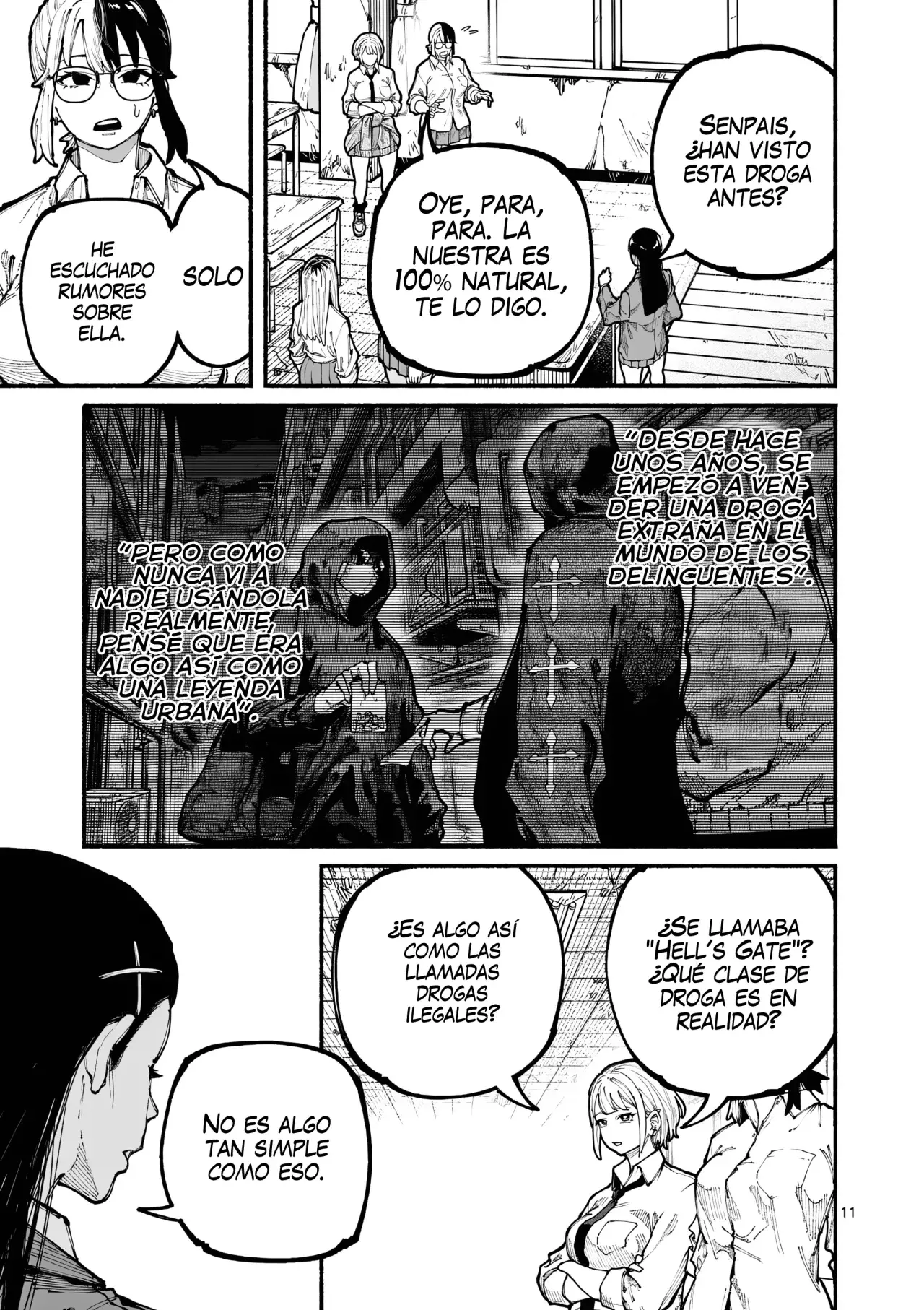 BLUE URSUS Capitulo 17: Hell's gate página 14