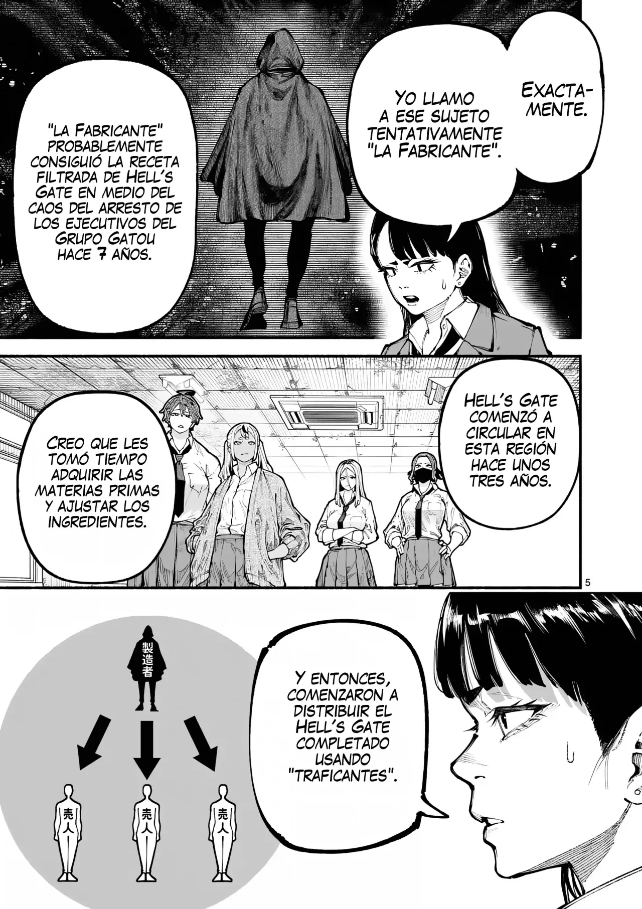 BLUE URSUS Capitulo 18: El objetivo de Maya página 8