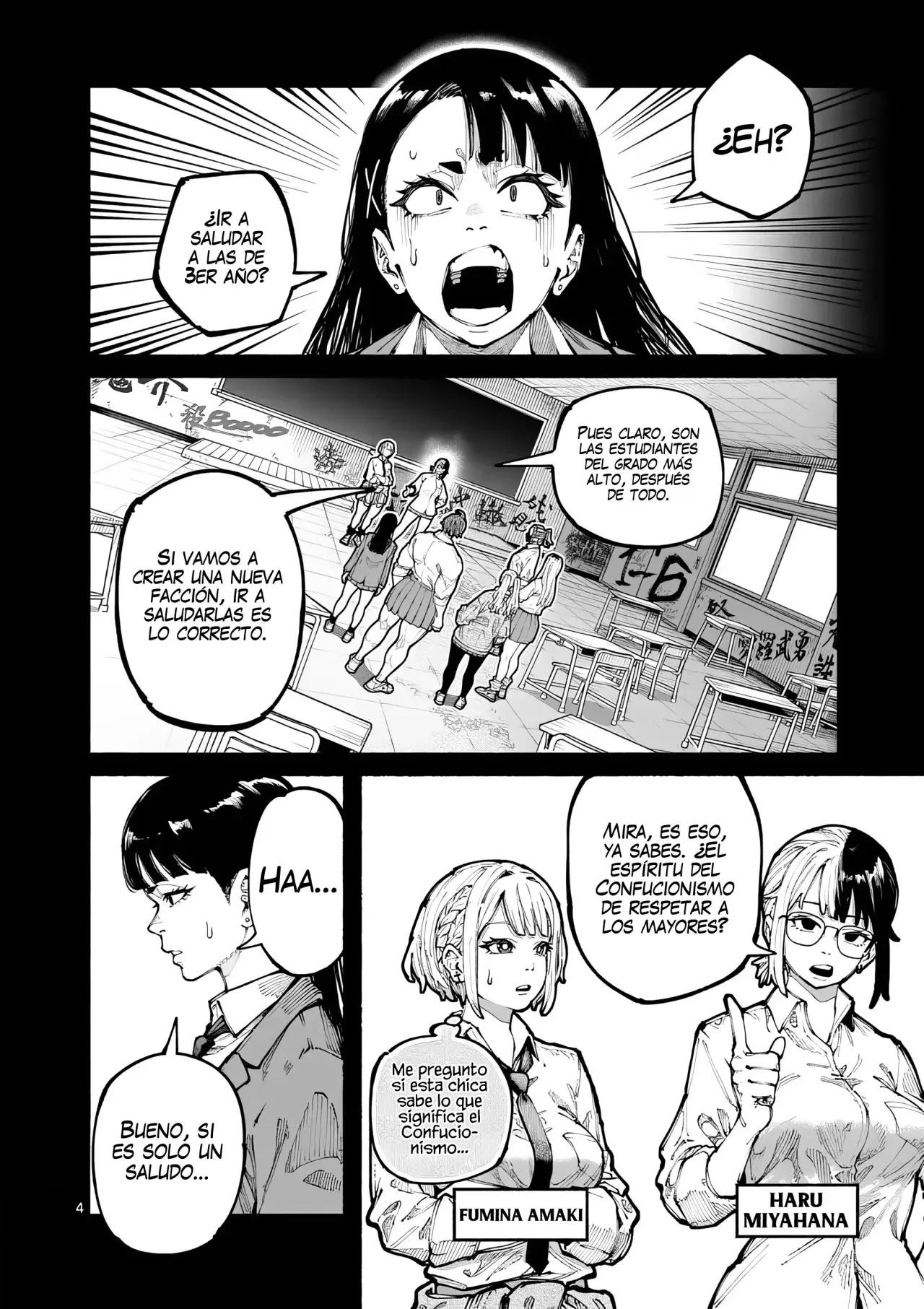 BLUE URSUS Capitulo 19: Encuentro con las de 3er año página 7