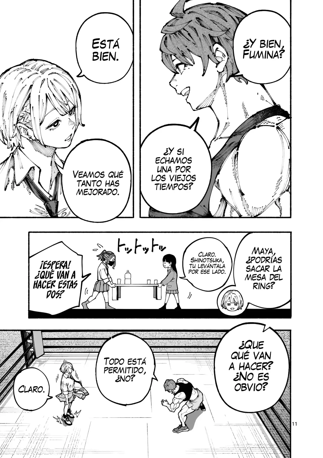BLUE URSUS Capitulo 2: Las hermanas Amaki página 14