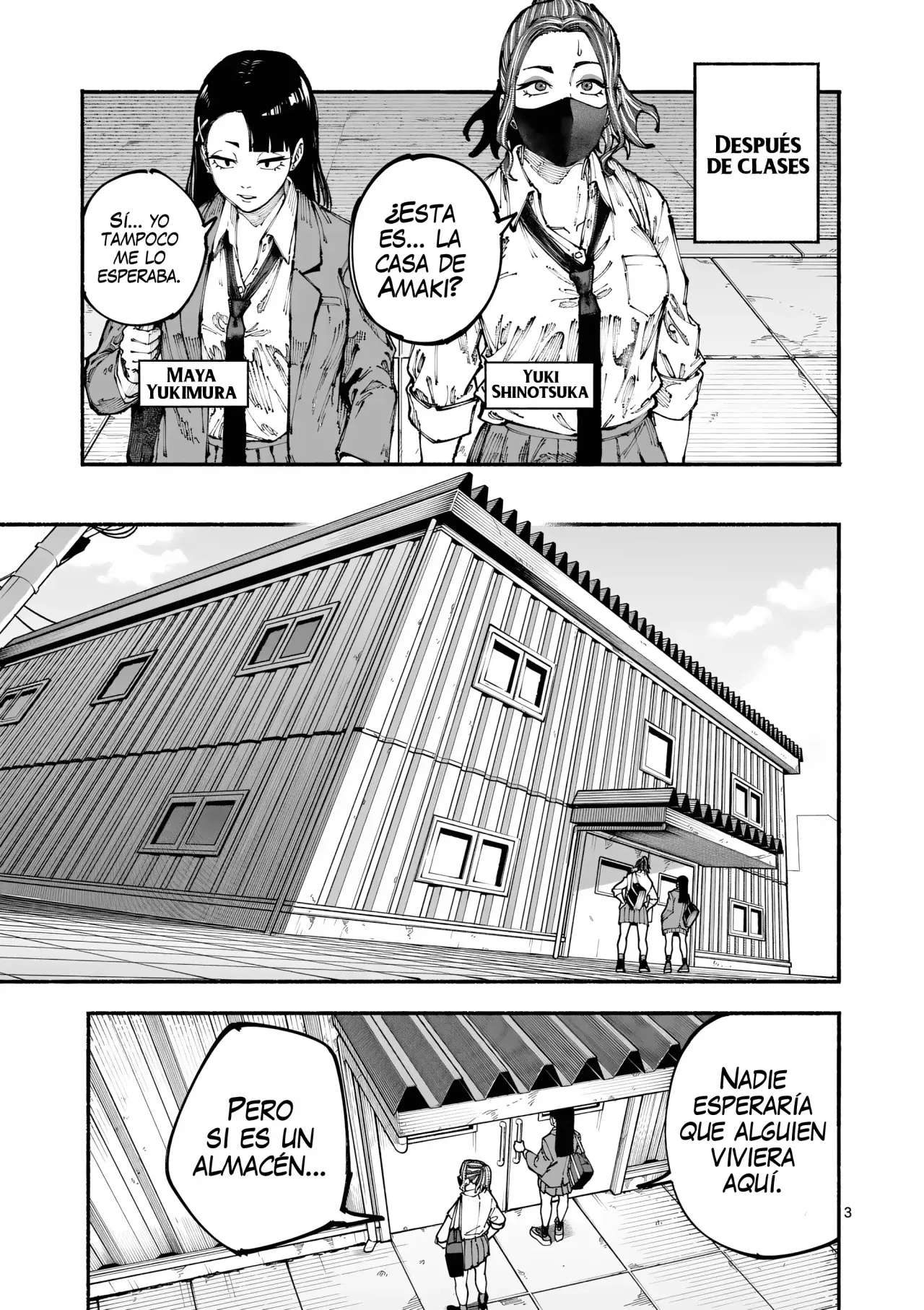 BLUE URSUS Capitulo 2: Las hermanas Amaki página 6