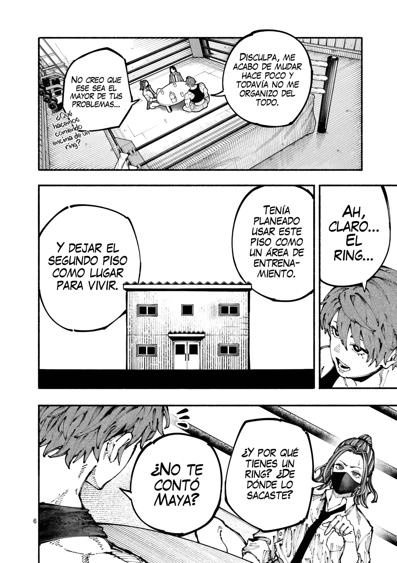 BLUE URSUS Capitulo 2: Las hermanas Amaki página 9