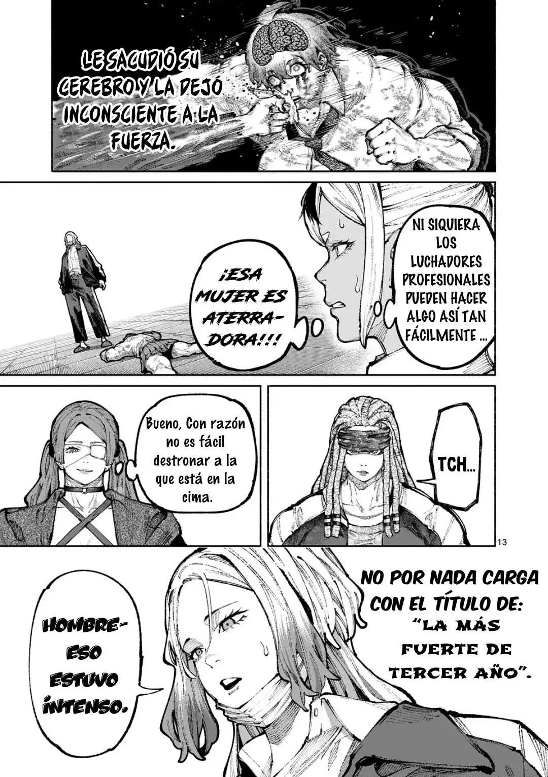 BLUE URSUS Capitulo 21: La tercer año mas fuerte página 13