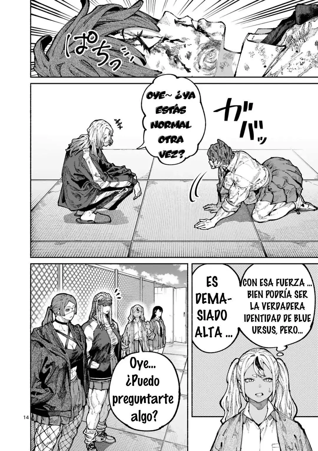 BLUE URSUS Capitulo 21: La tercer año mas fuerte página 14