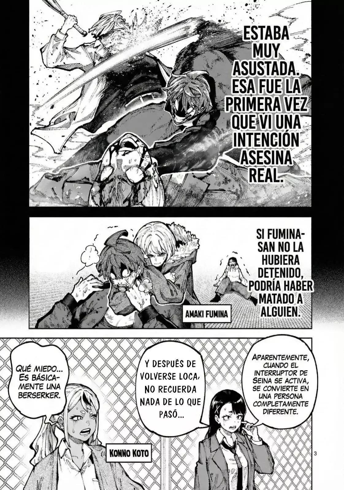 BLUE URSUS Capitulo 21: La tercer año mas fuerte página 4