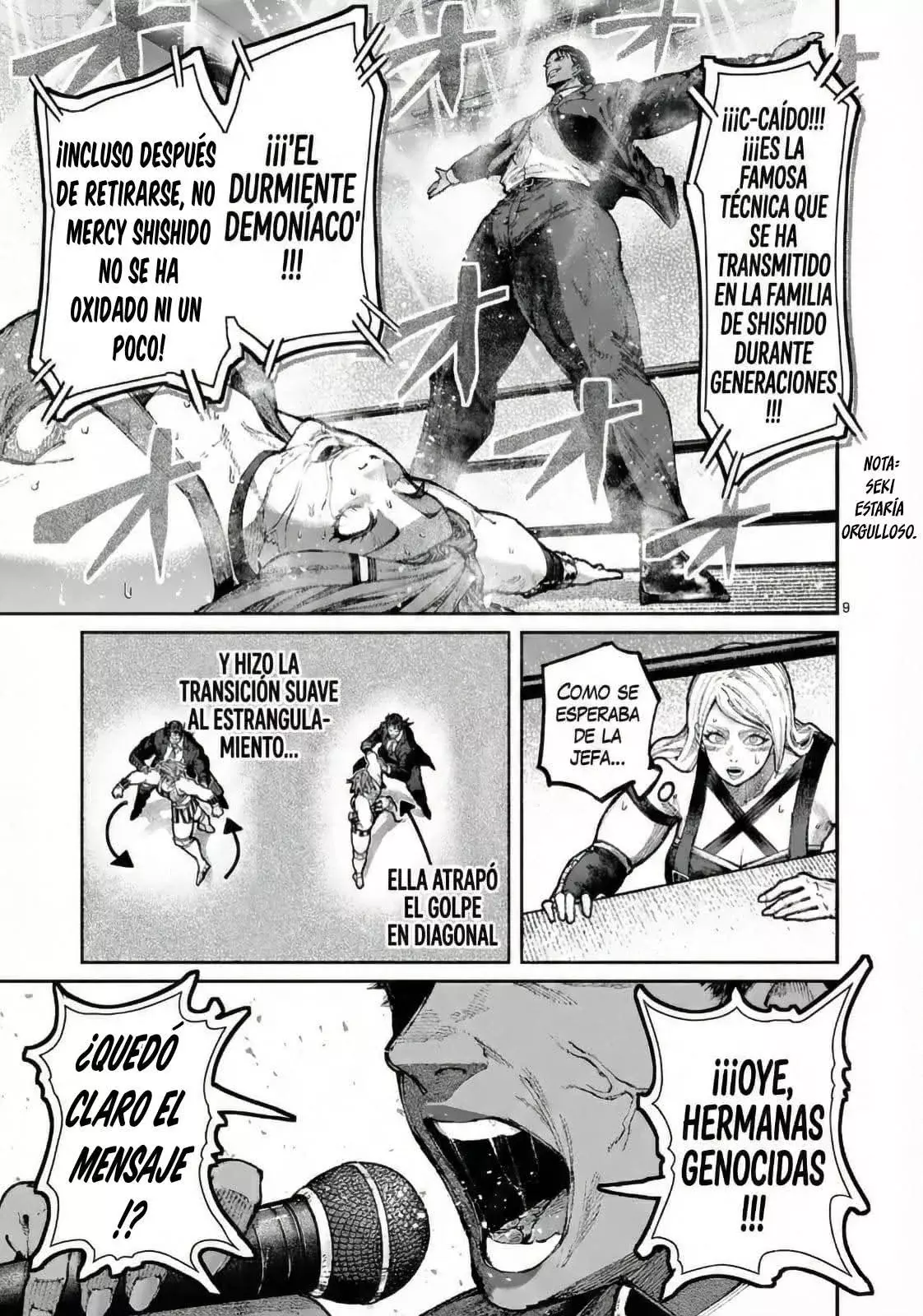 BLUE URSUS Capitulo 22: DOKUROGASAKI página 10