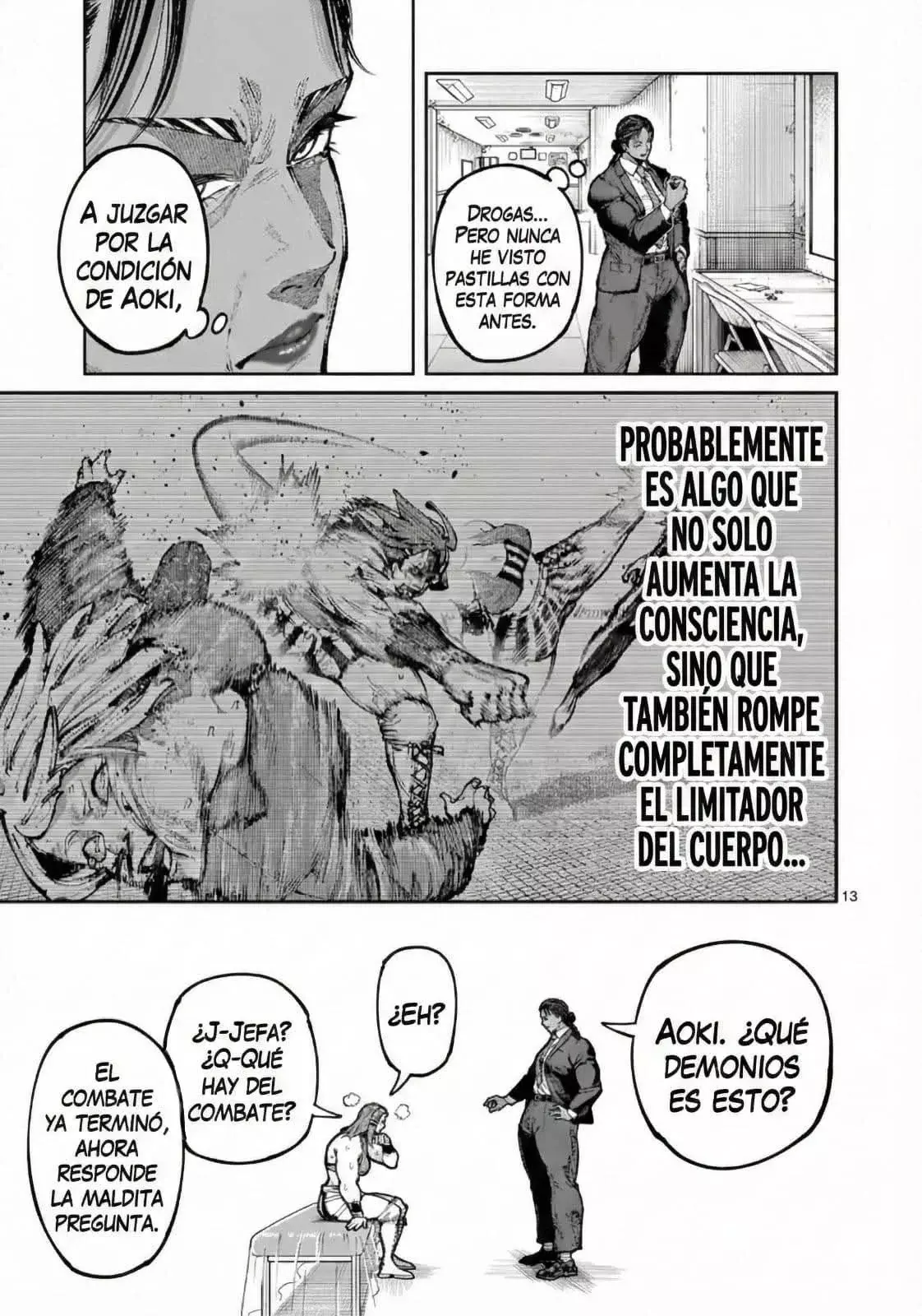 BLUE URSUS Capitulo 22: DOKUROGASAKI página 14
