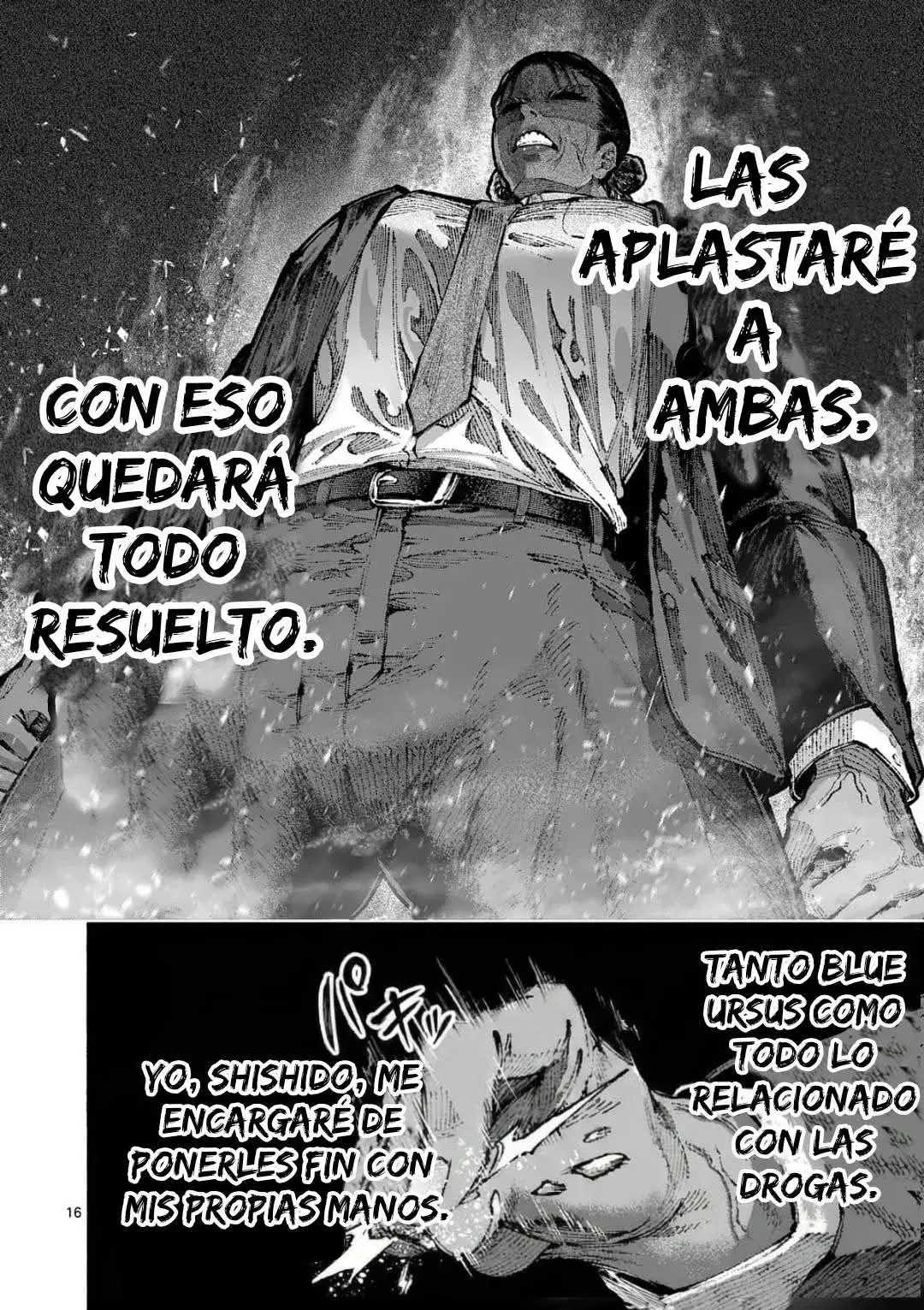 BLUE URSUS Capitulo 22: DOKUROGASAKI página 17
