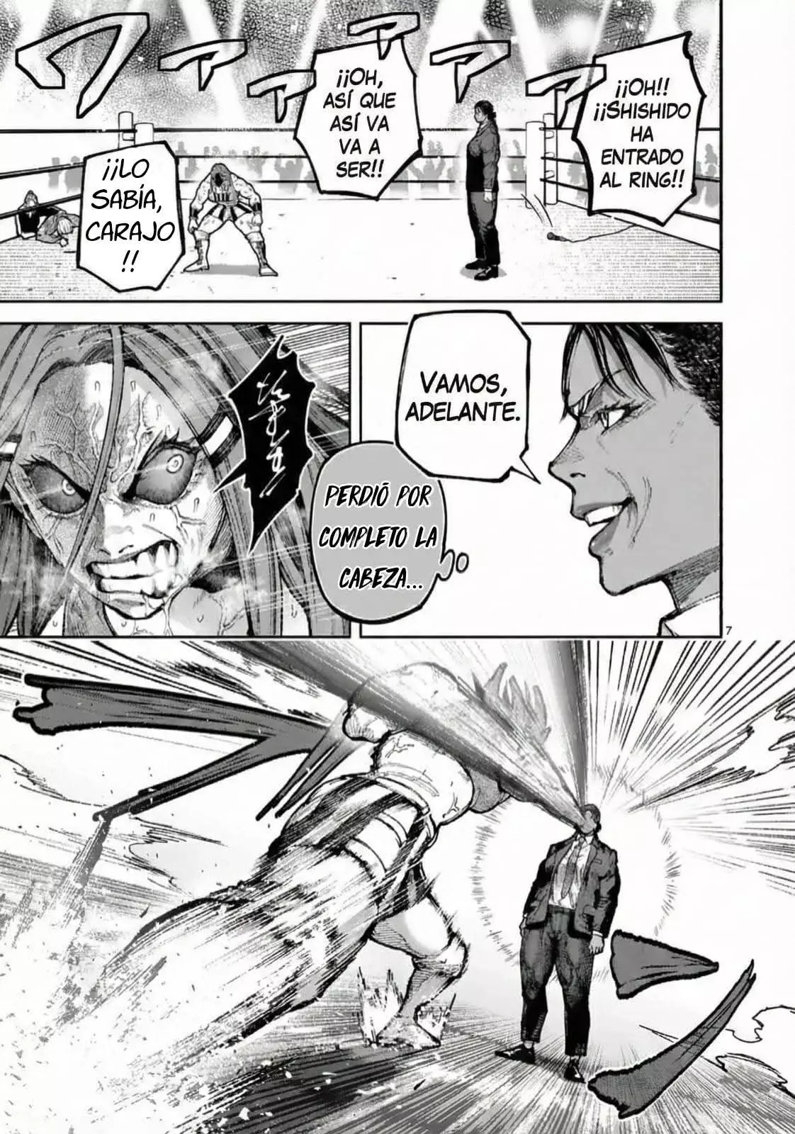 BLUE URSUS Capitulo 22: DOKUROGASAKI página 8