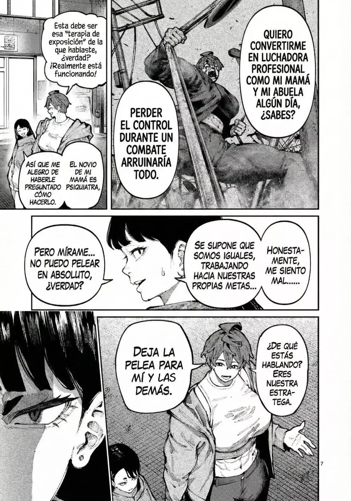 BLUE URSUS Capitulo 23: CONFIANZA página 8