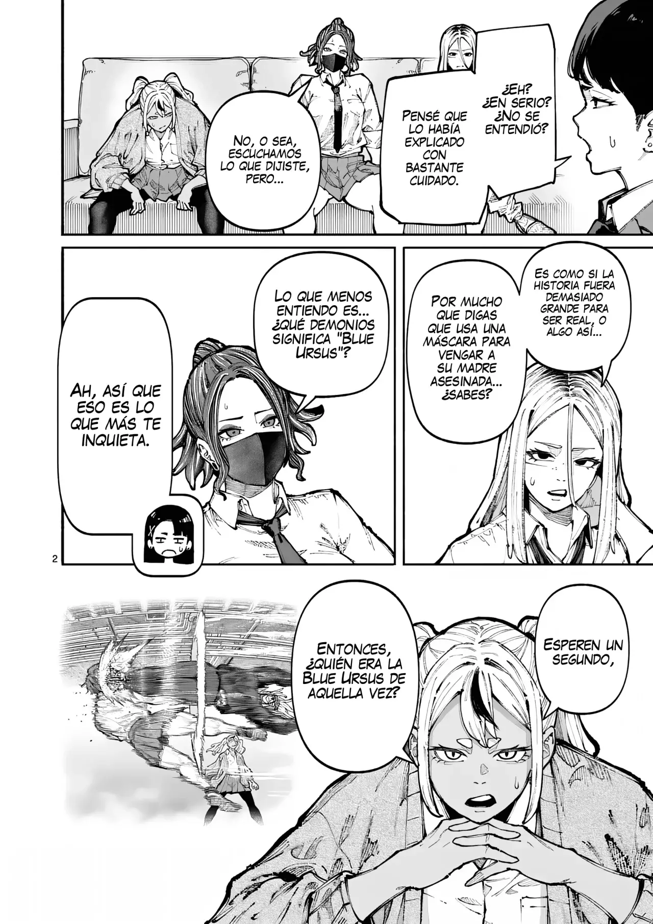 BLUE URSUS Capitulo 24: Declaración de guerra página 5