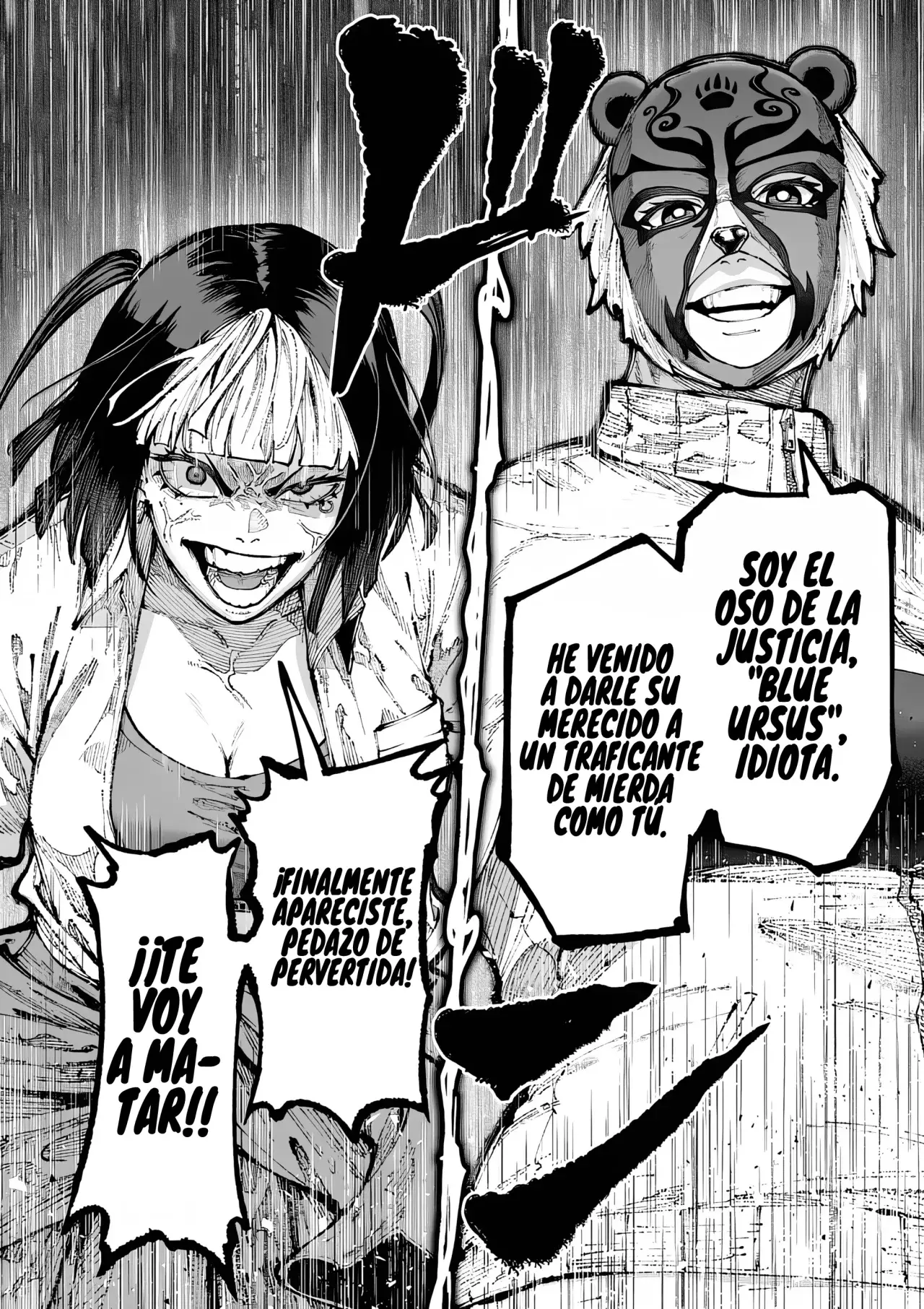 BLUE URSUS Capitulo 25: La verdadera identidad del narcotraficante página 21