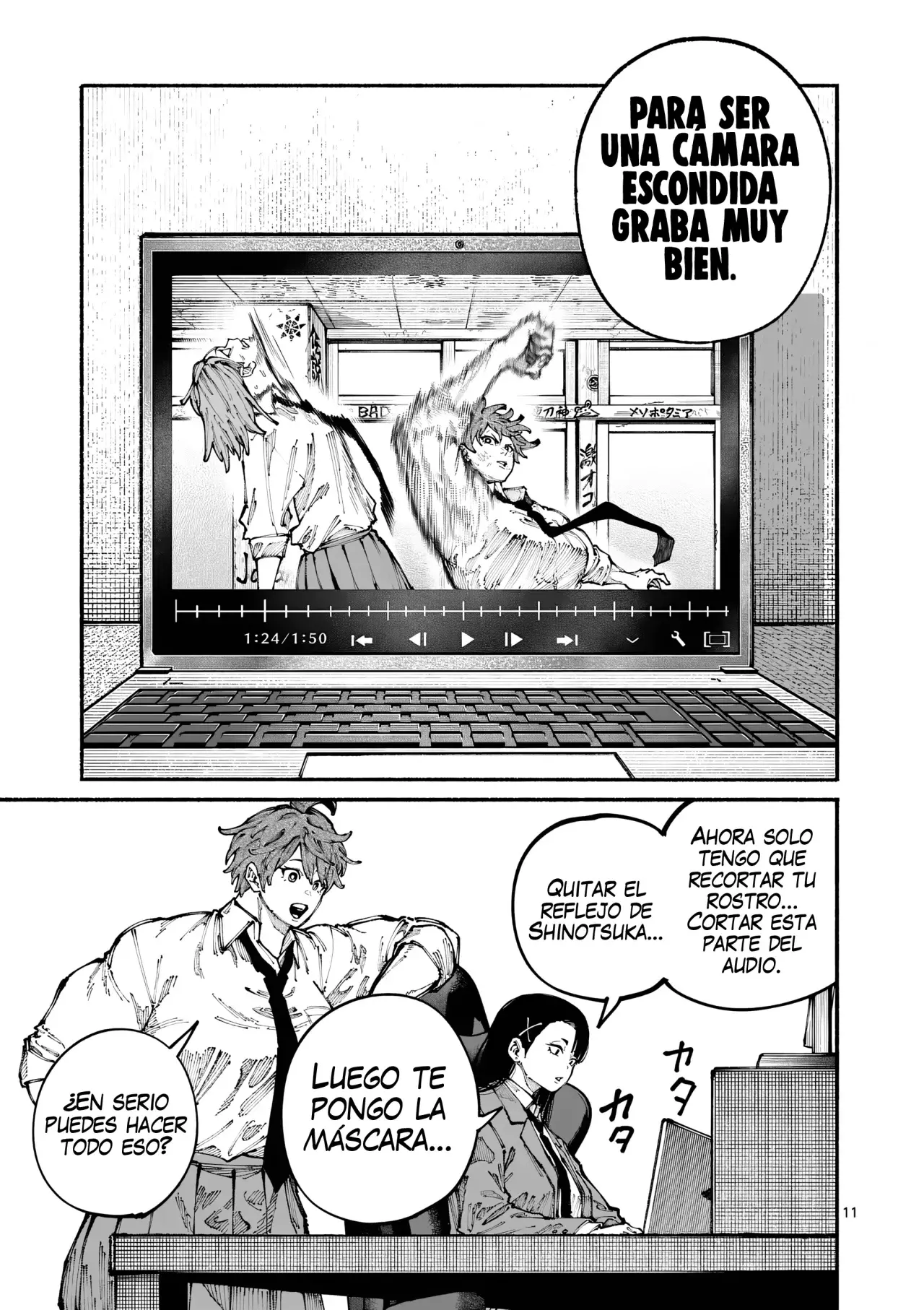 BLUE URSUS Capitulo 3: Ha llegado el momento de la venganza página 14