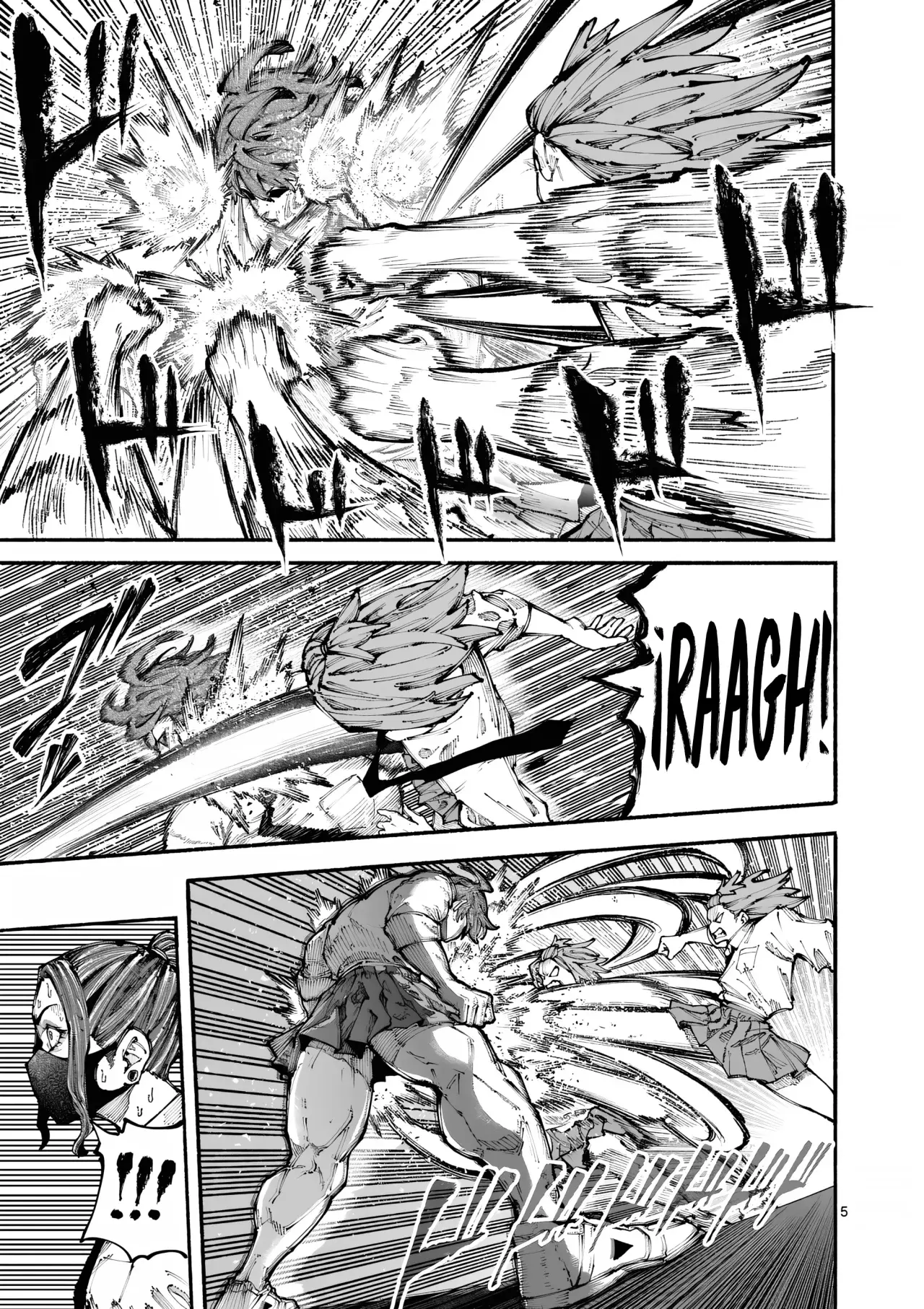 BLUE URSUS Capitulo 3: Ha llegado el momento de la venganza página 8