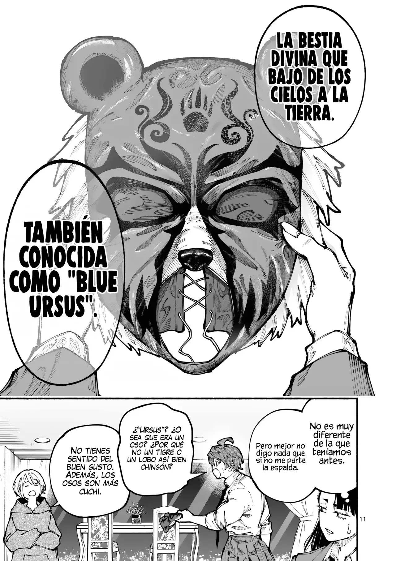 BLUE URSUS Capitulo 4: Blue ursus página 14
