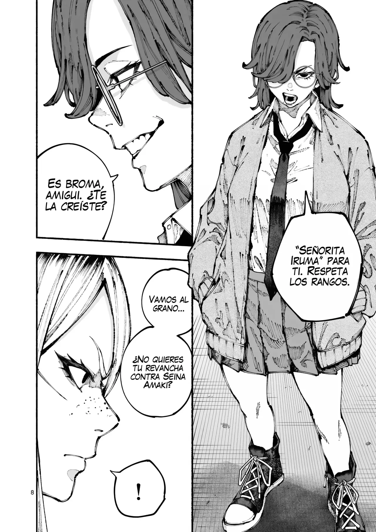 BLUE URSUS Capitulo 5: La pandilla kuroshima página 11