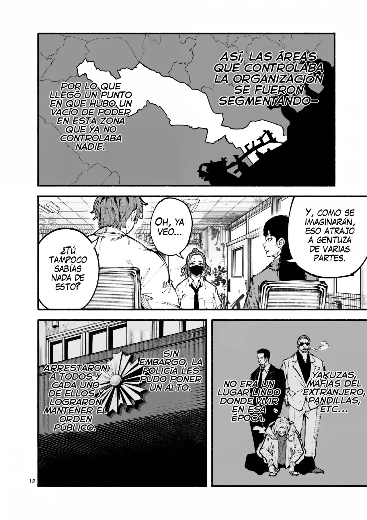 BLUE URSUS Capitulo 5: La pandilla kuroshima página 15