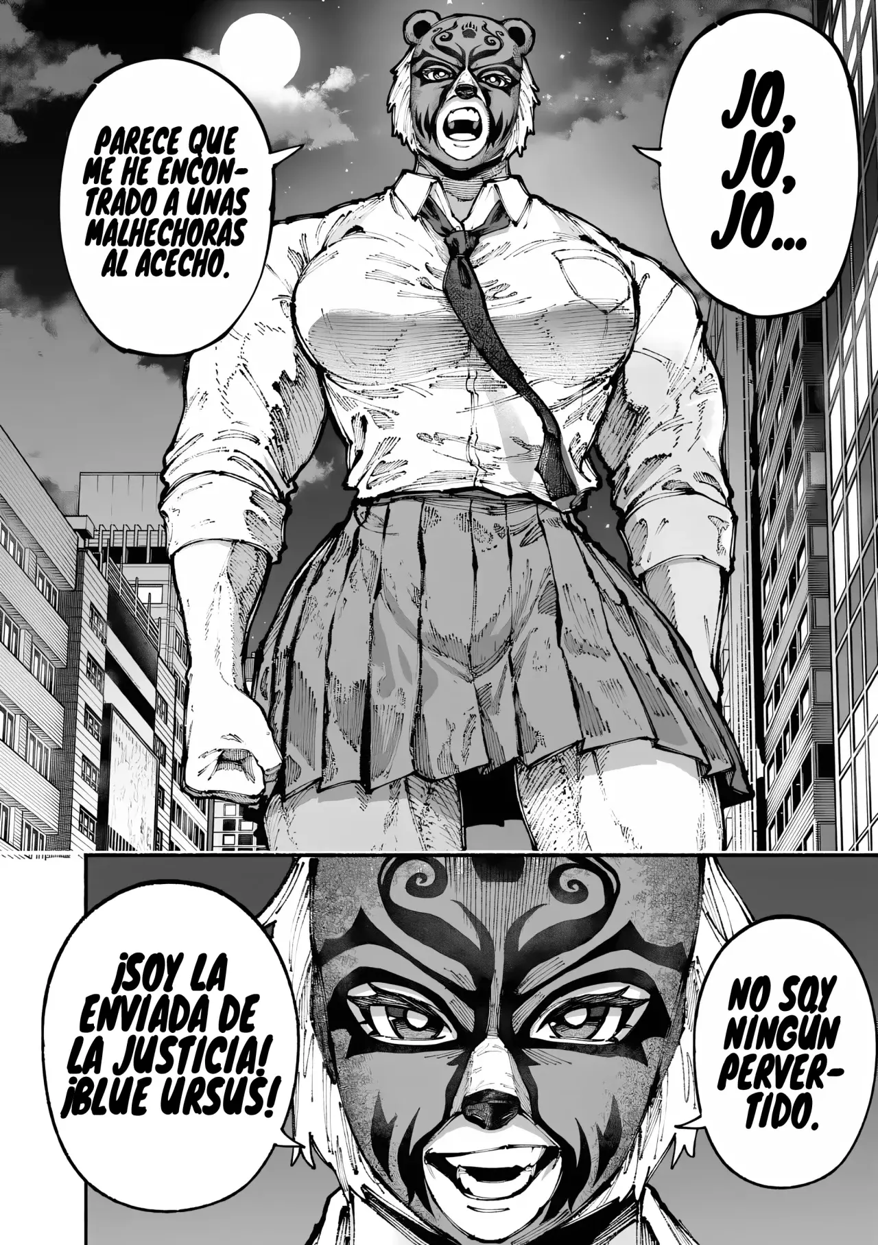 BLUE URSUS Capitulo 5: La pandilla kuroshima página 21