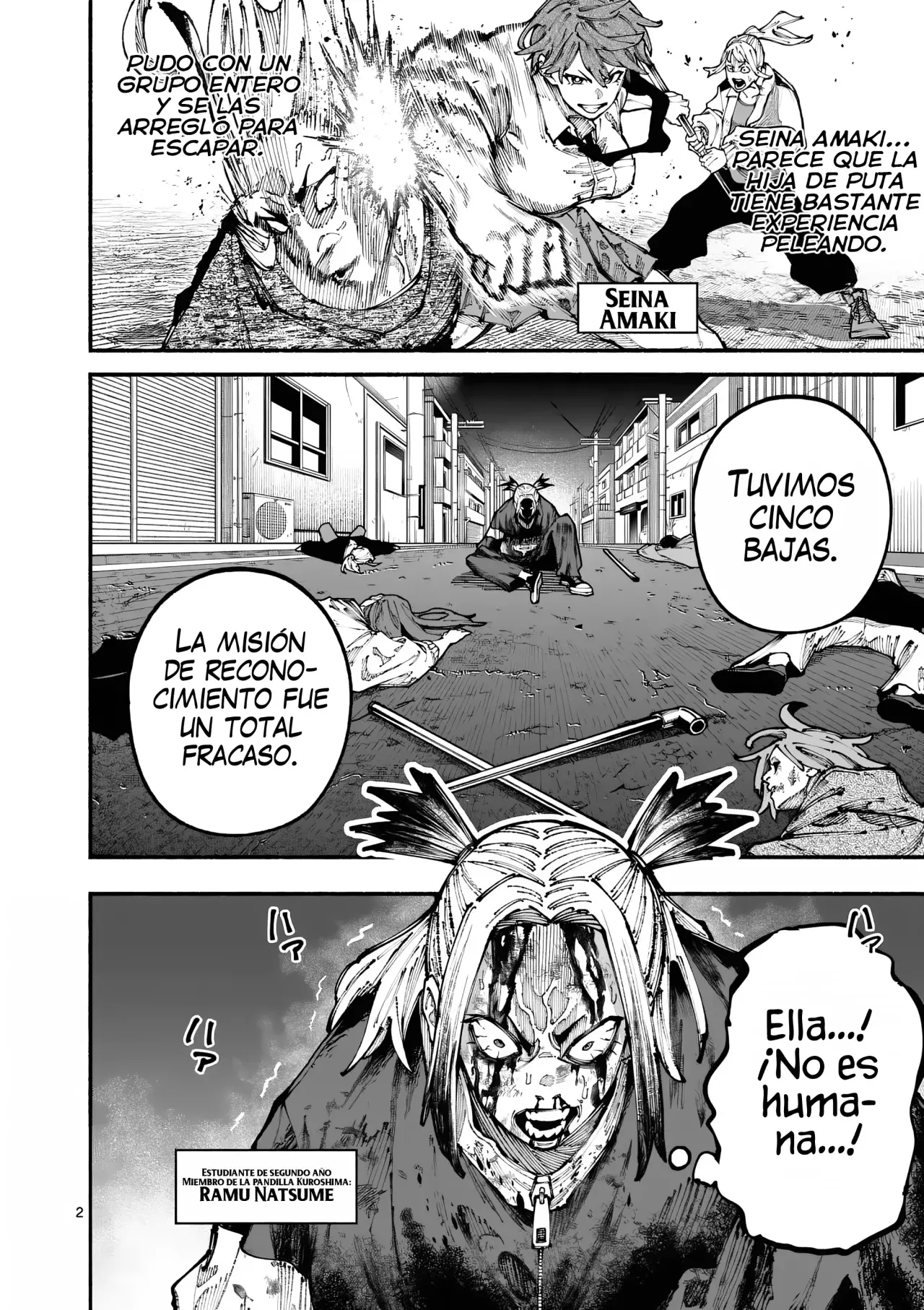 BLUE URSUS Capitulo 5: La pandilla kuroshima página 5