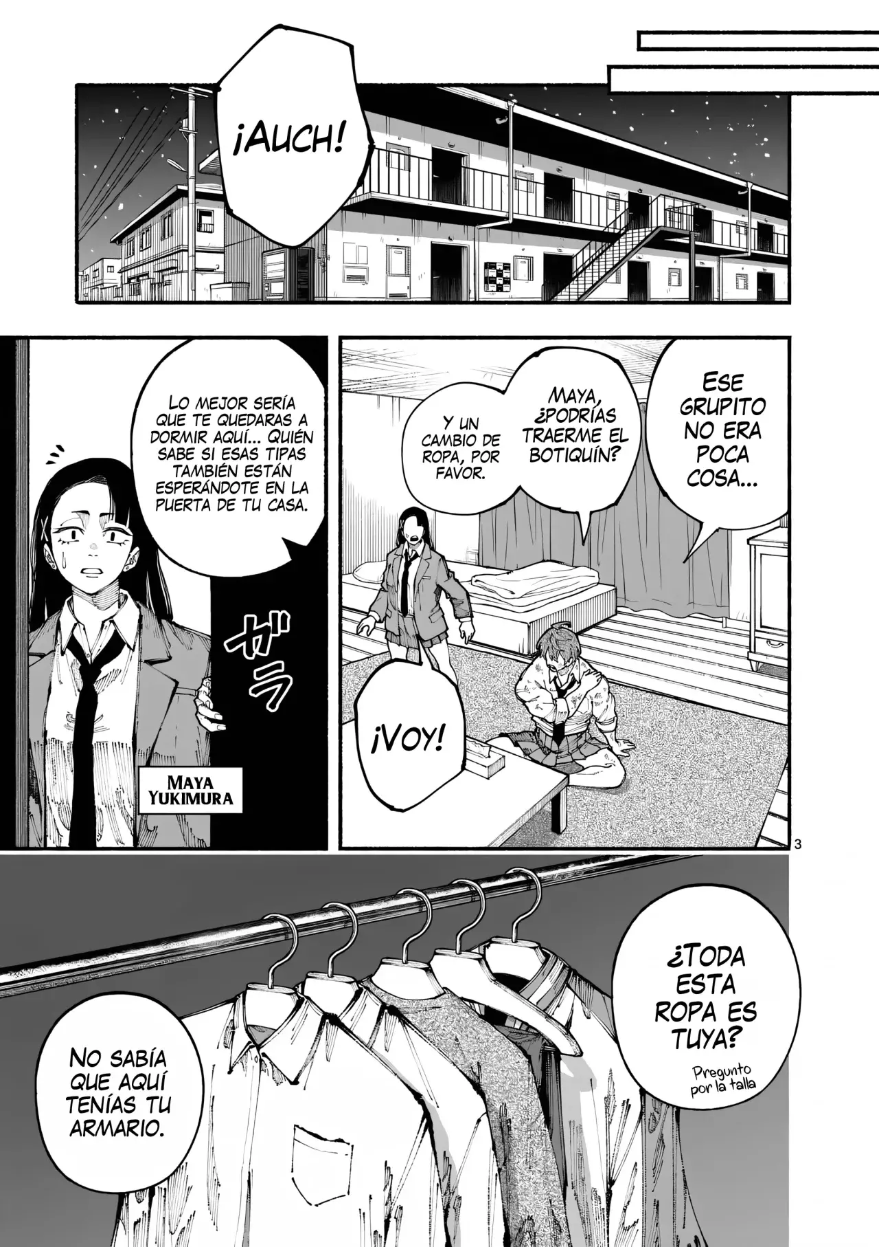 BLUE URSUS Capitulo 5: La pandilla kuroshima página 6