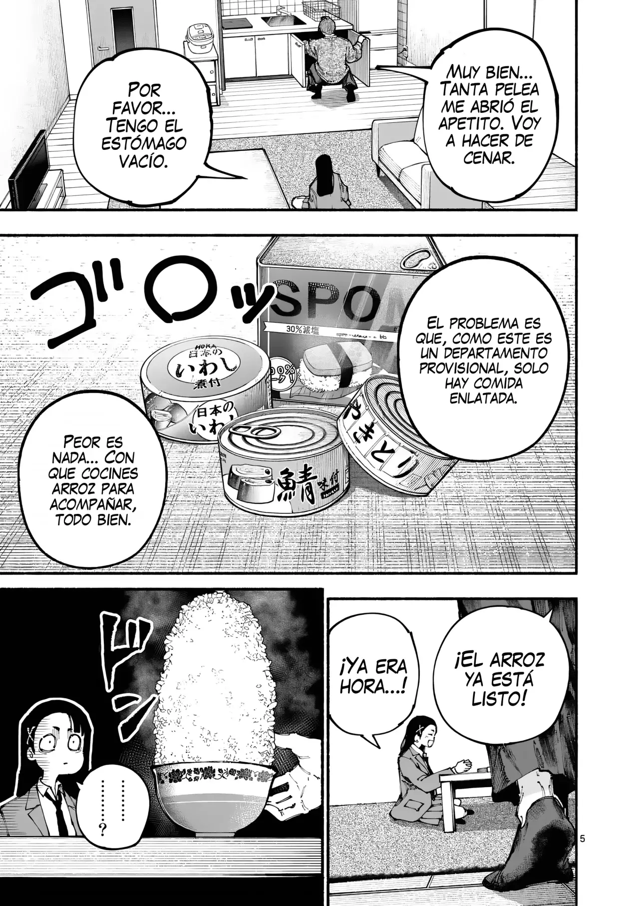 BLUE URSUS Capitulo 5: La pandilla kuroshima página 8