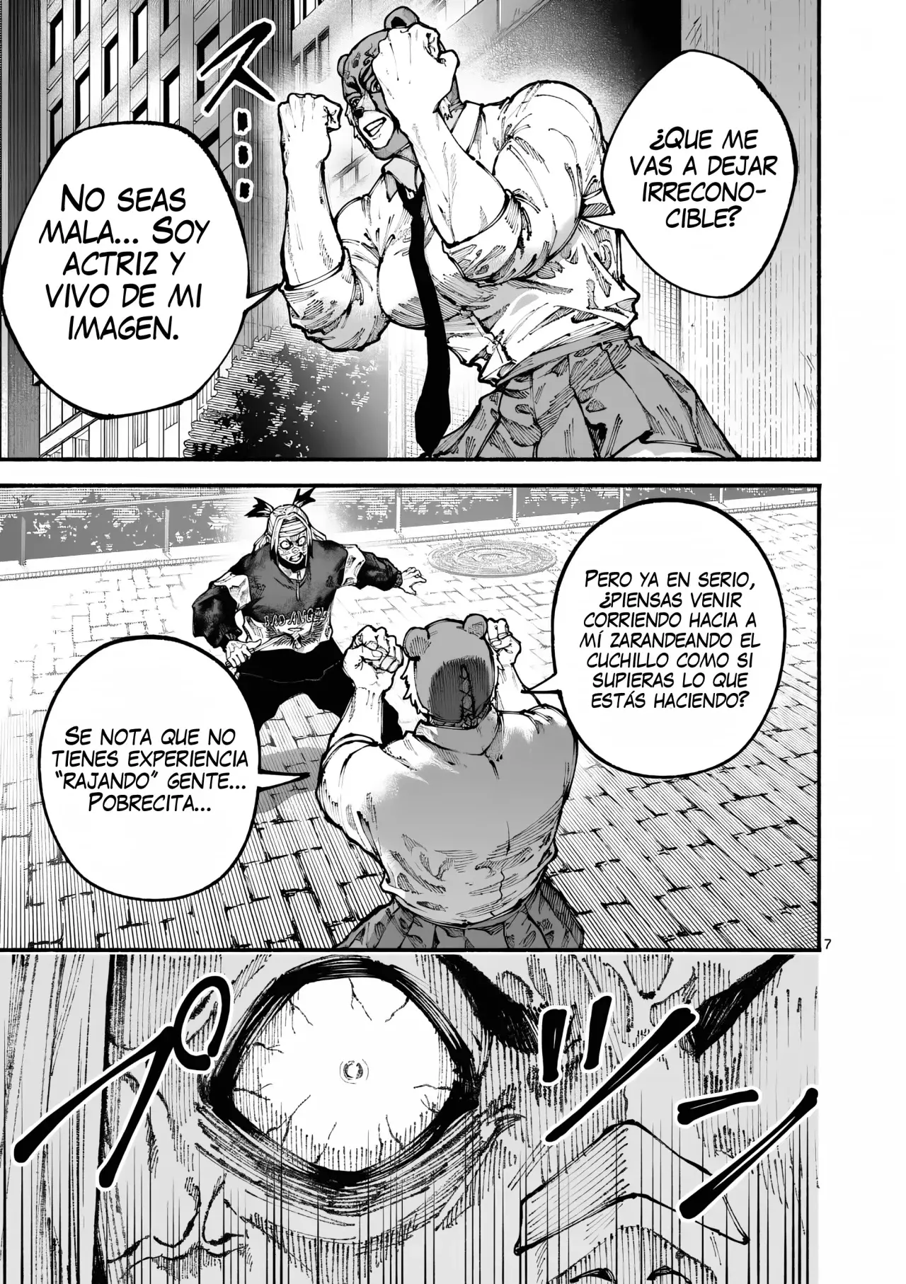 BLUE URSUS Capitulo 6: Asociación de lucha femenina Venus Japan página 10