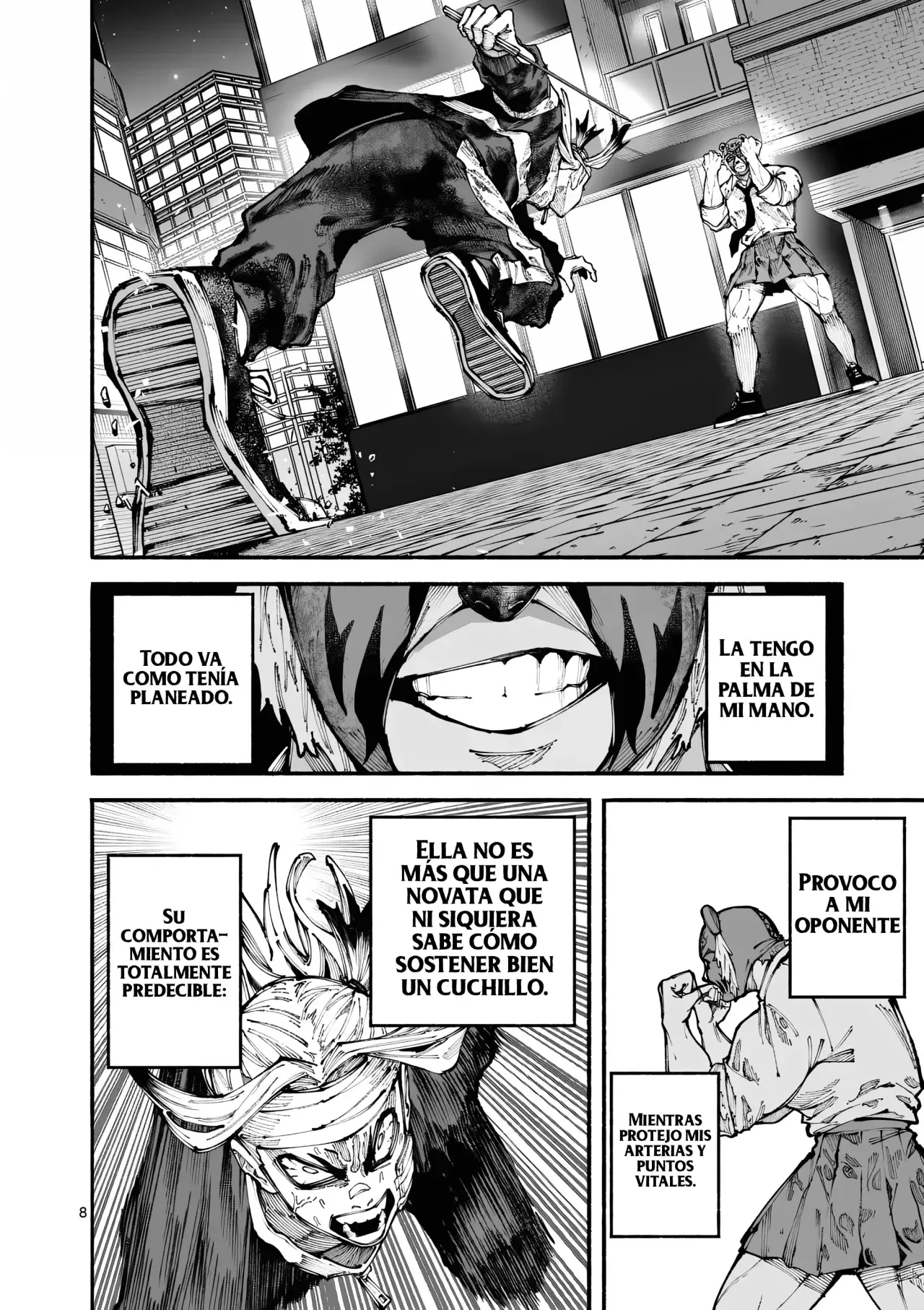 BLUE URSUS Capitulo 6: Asociación de lucha femenina Venus Japan página 11