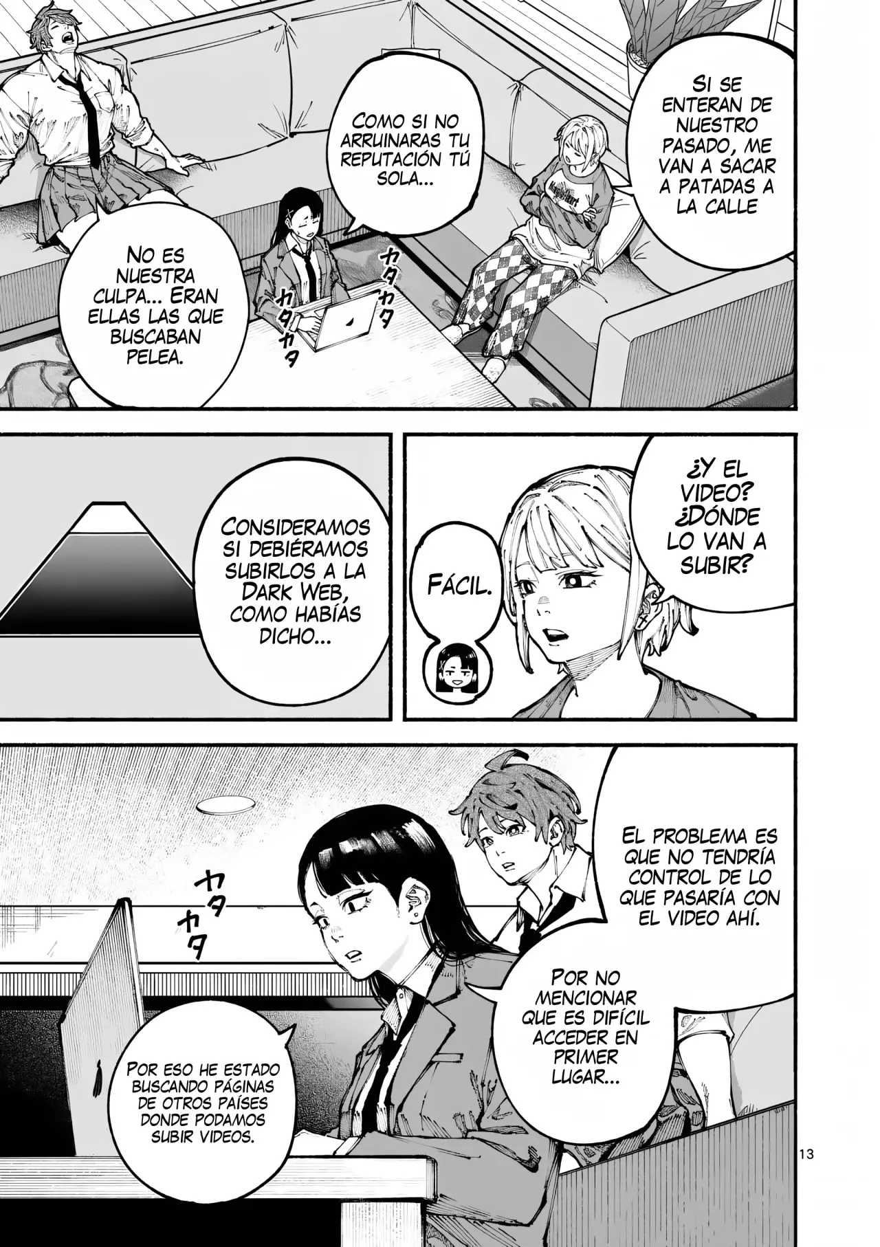 BLUE URSUS Capitulo 6: Asociación de lucha femenina Venus Japan página 16