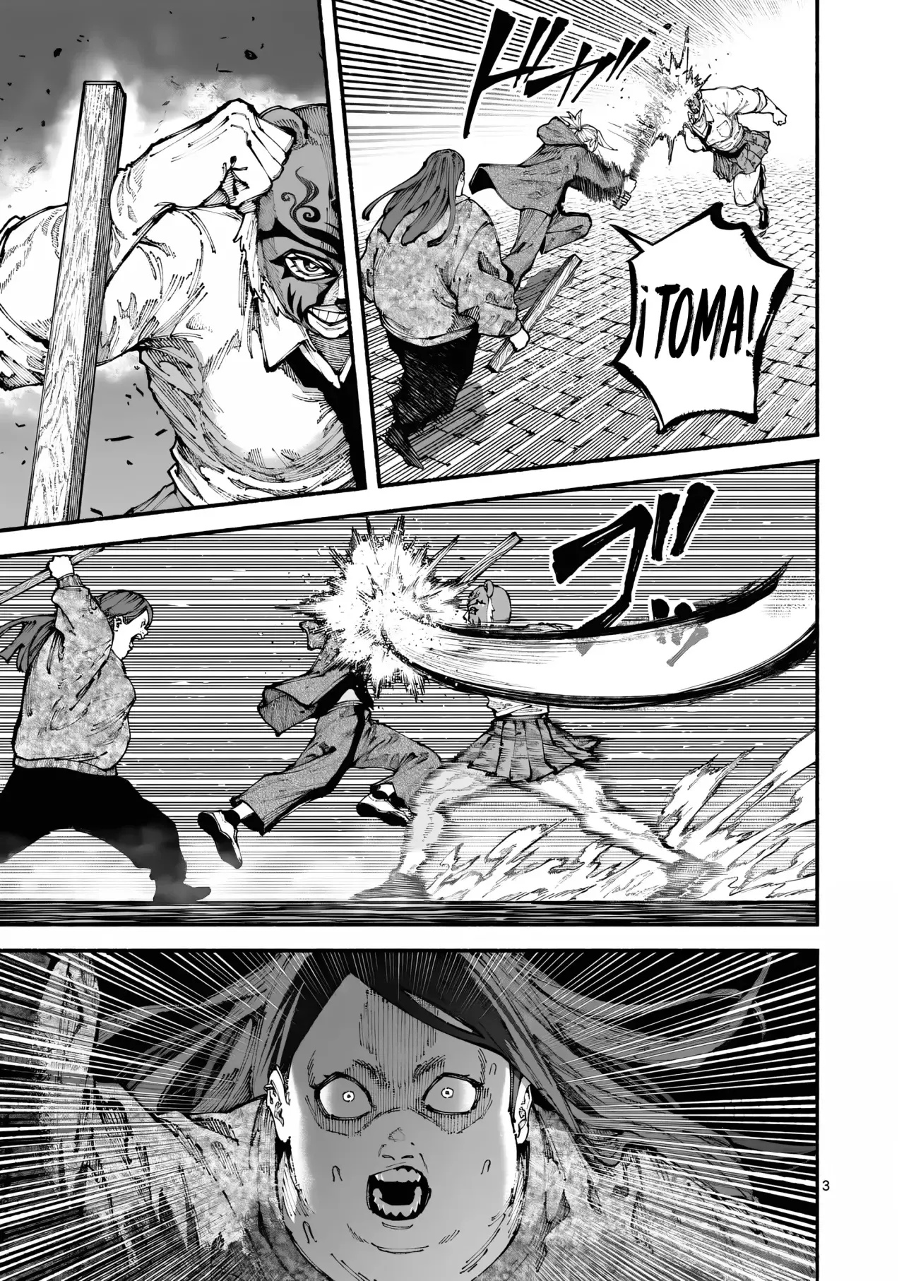 BLUE URSUS Capitulo 6: Asociación de lucha femenina Venus Japan página 6