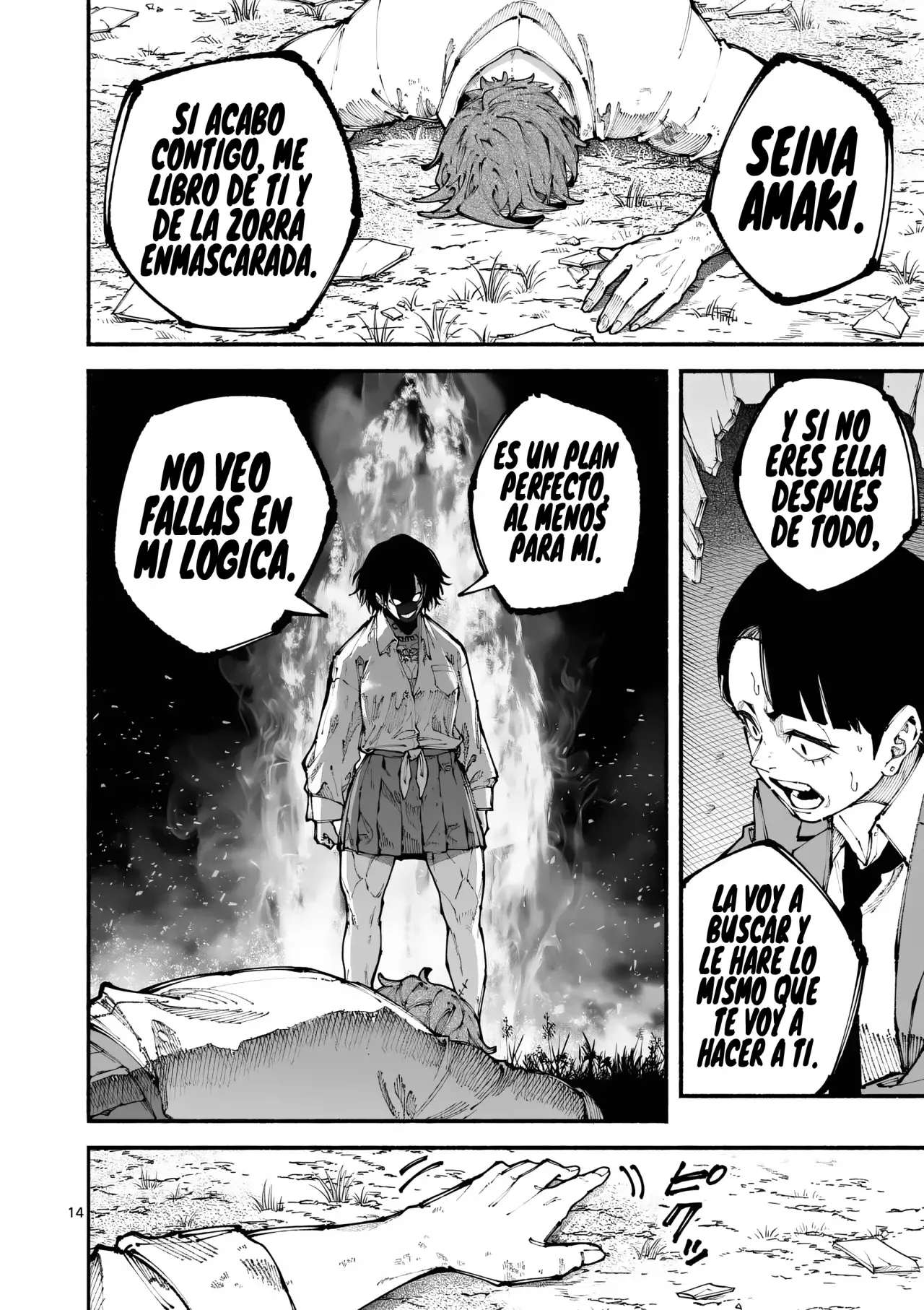 BLUE URSUS Capitulo 7: Uno contra uno página 17
