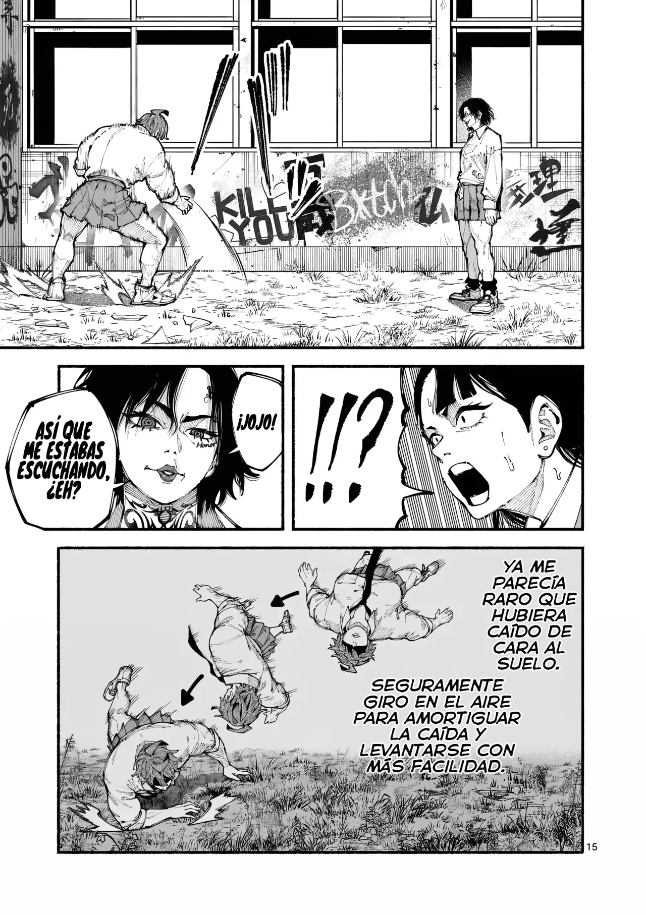 BLUE URSUS Capitulo 7: Uno contra uno página 18