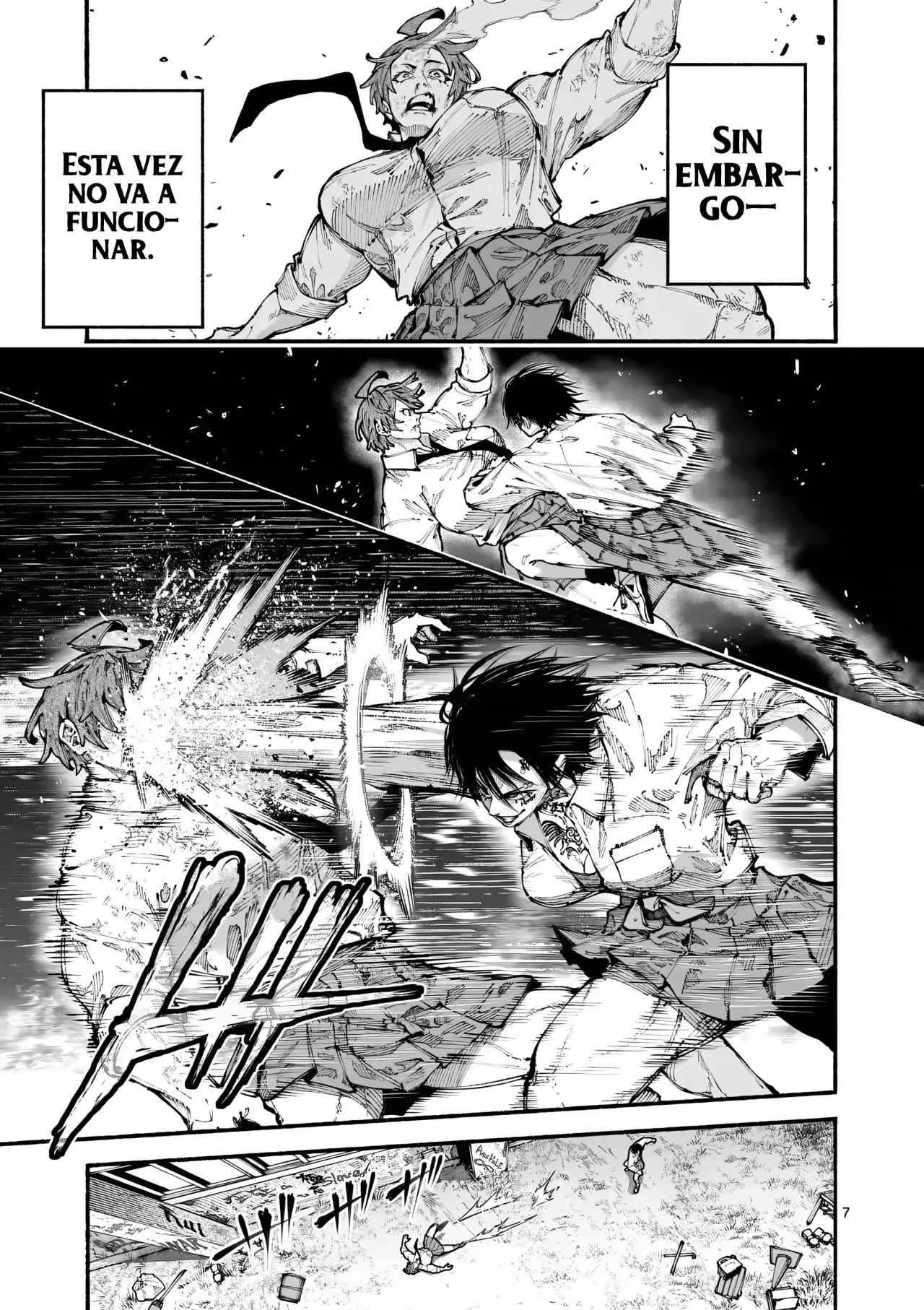 BLUE URSUS Capitulo 8: Vs kuroshima página 10