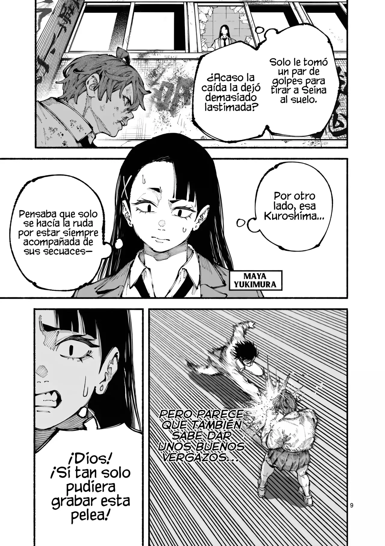 BLUE URSUS Capitulo 8: Vs kuroshima página 12