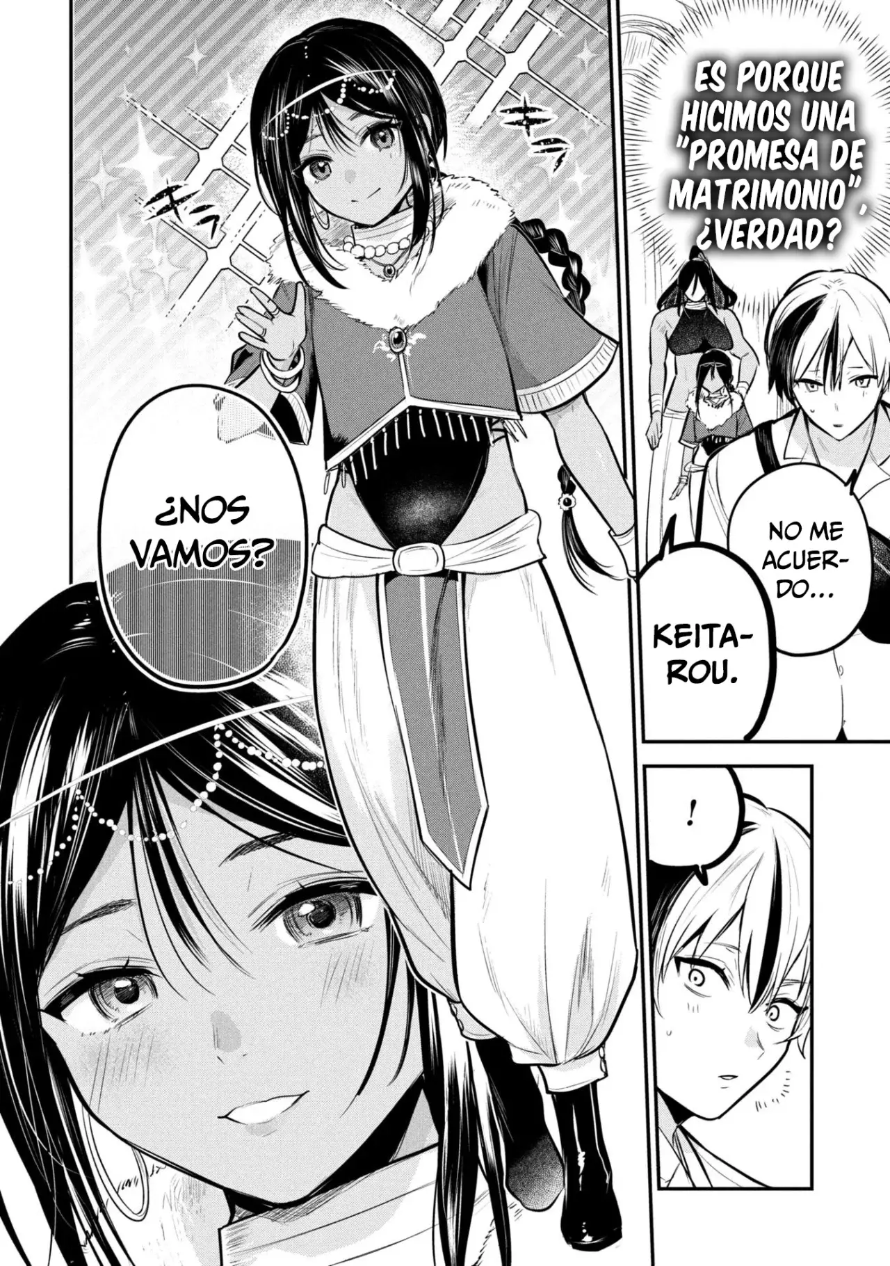 El príncipe Sun quiere ser una Esposa Capitulo 3: Si me tomas por tu esposa... página 4