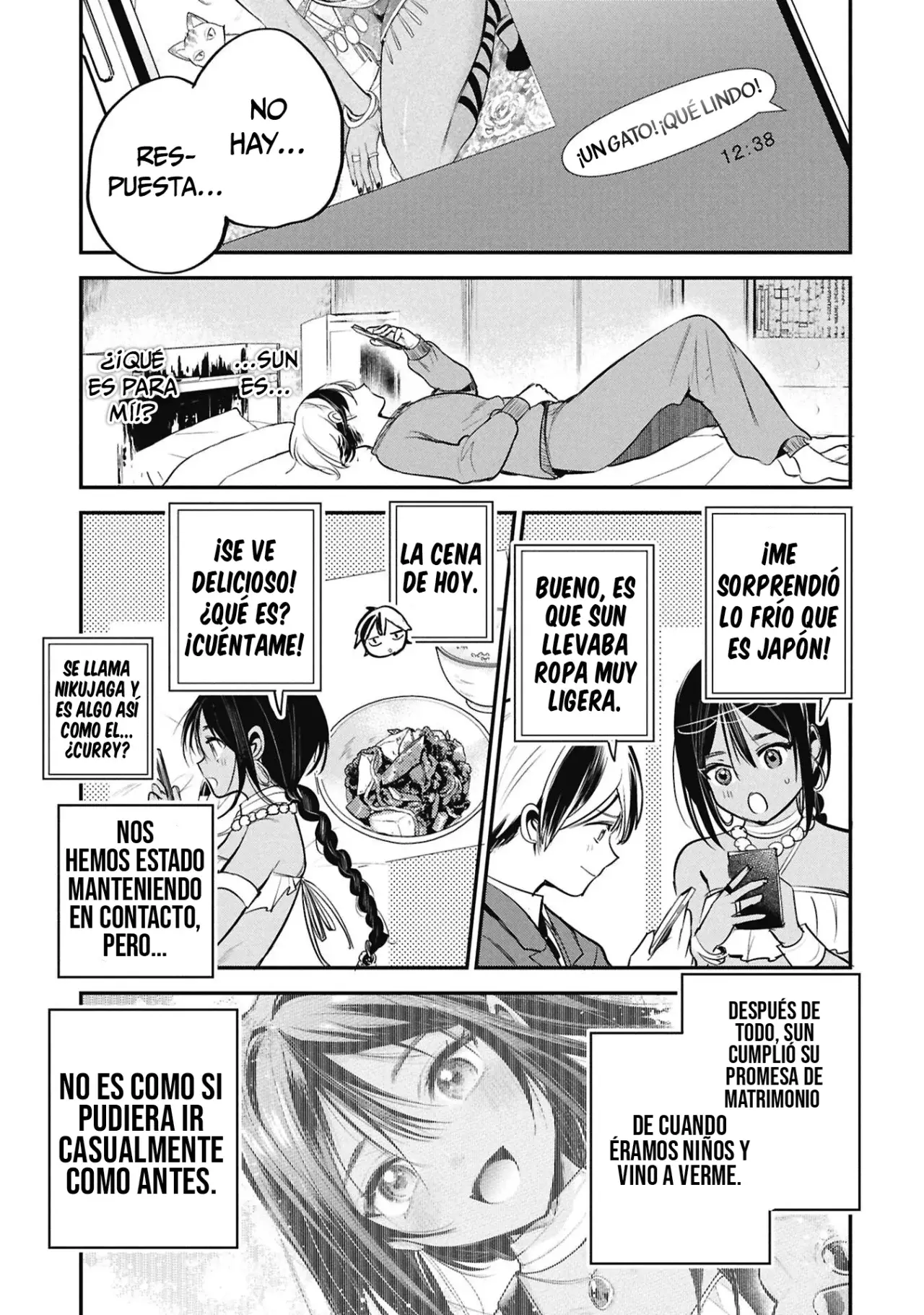 El príncipe Sun quiere ser una Esposa Capitulo 4: Yo también quería verte. página 4