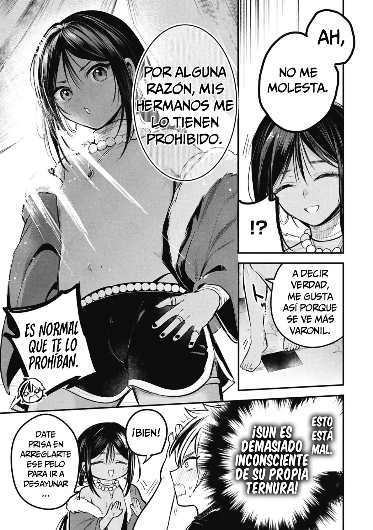 El príncipe Sun quiere ser una Esposa Capitulo 5: No me importa. página 8