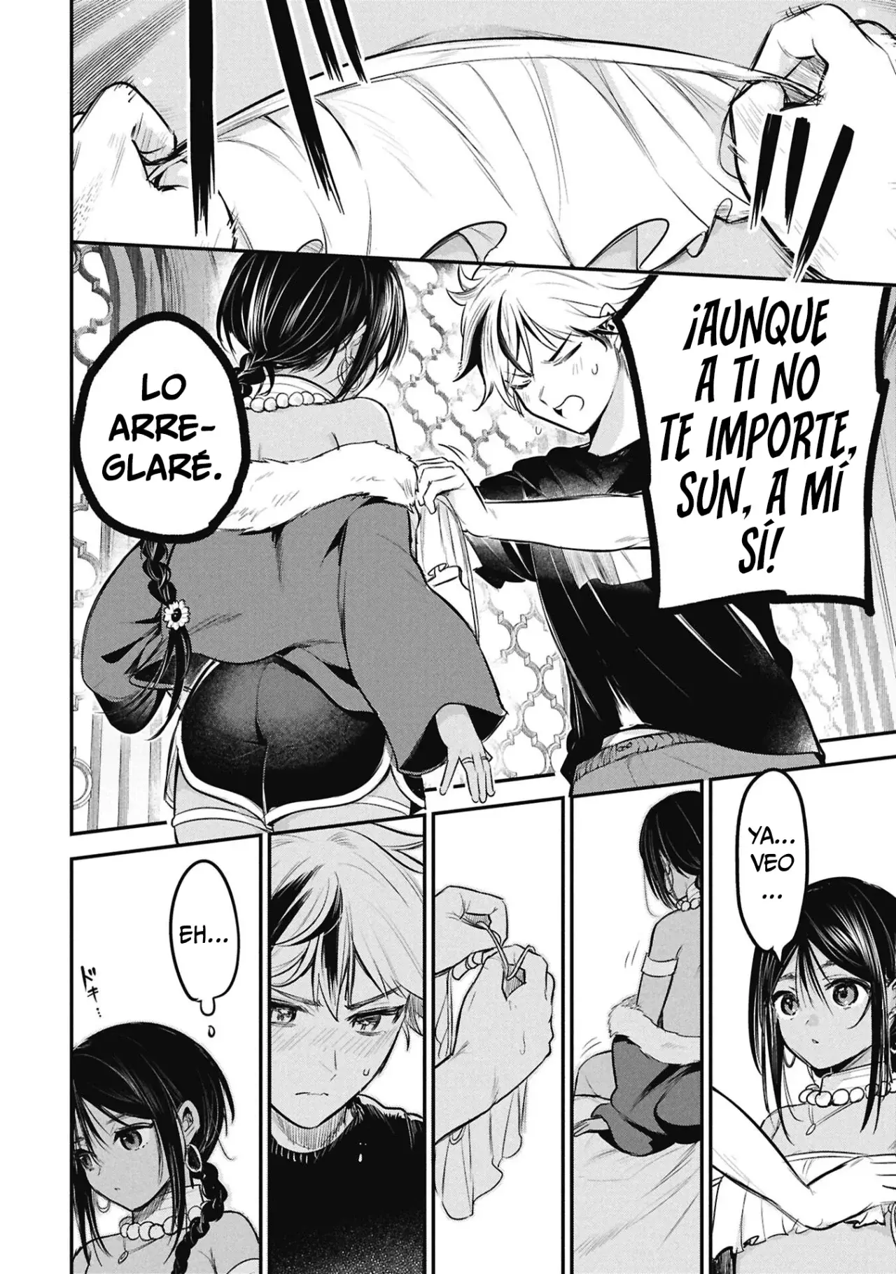 El príncipe Sun quiere ser una Esposa Capitulo 5: No me importa. página 9