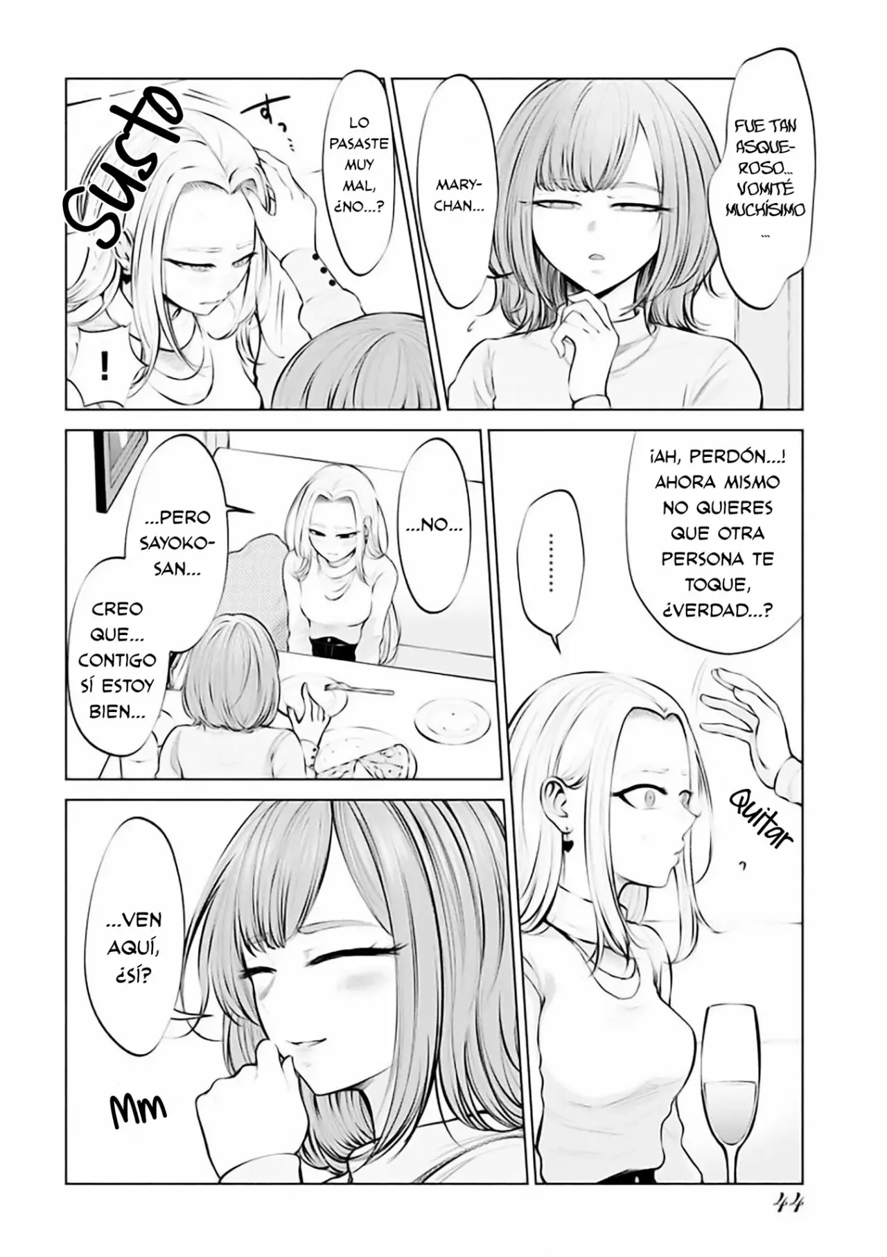 Ame to muchi Capitulo 2: Vómitos y abrazos página 16